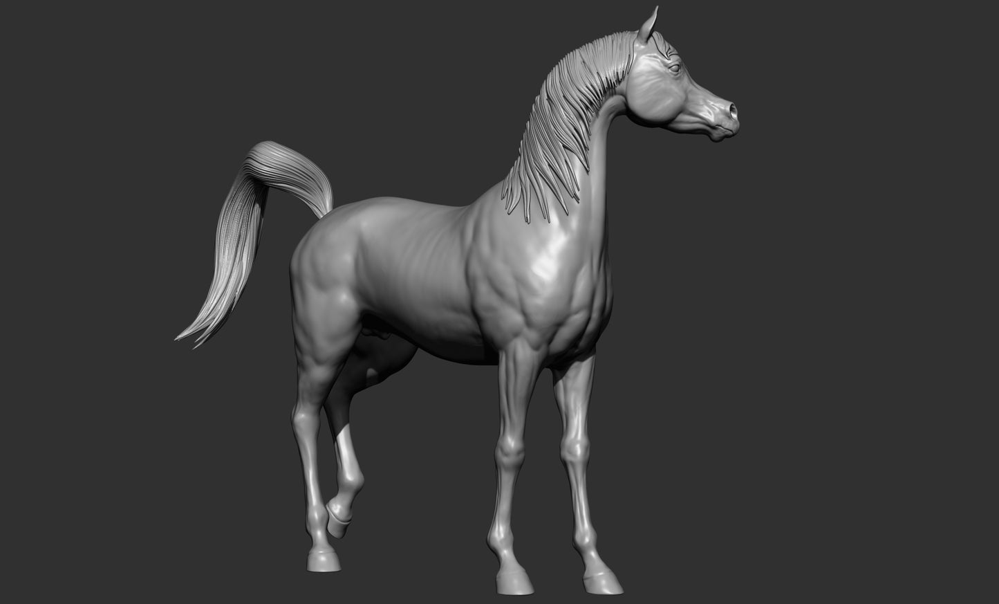 Choose your own pose - Arabian resin- All scales - white resin ready to prep / paint