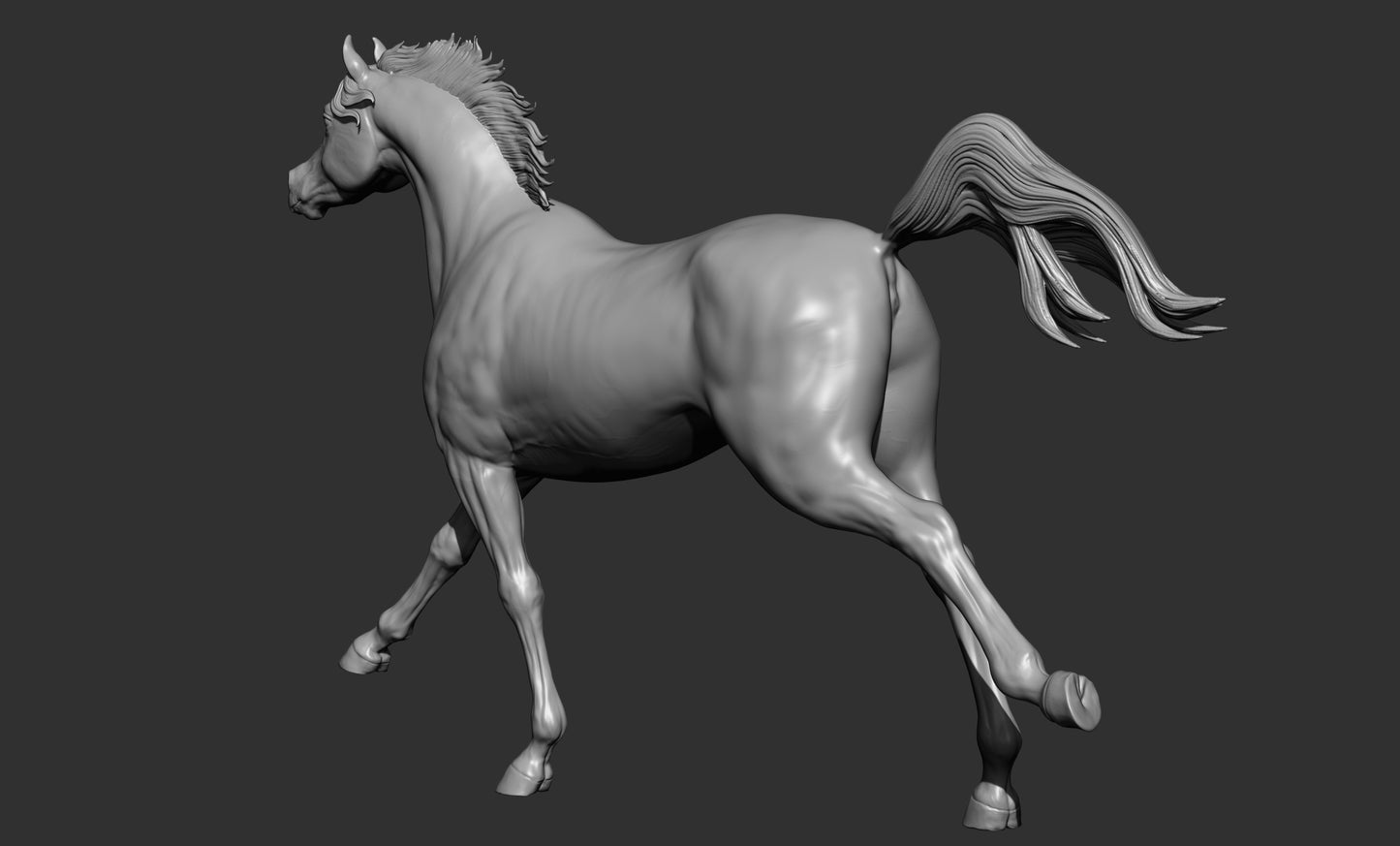 Choose your own pose - Arabian resin- All scales - white resin ready to prep / paint