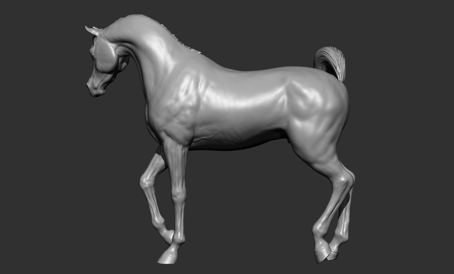 Choose your own pose - Arabian resin- All scales - white resin ready to prep / paint