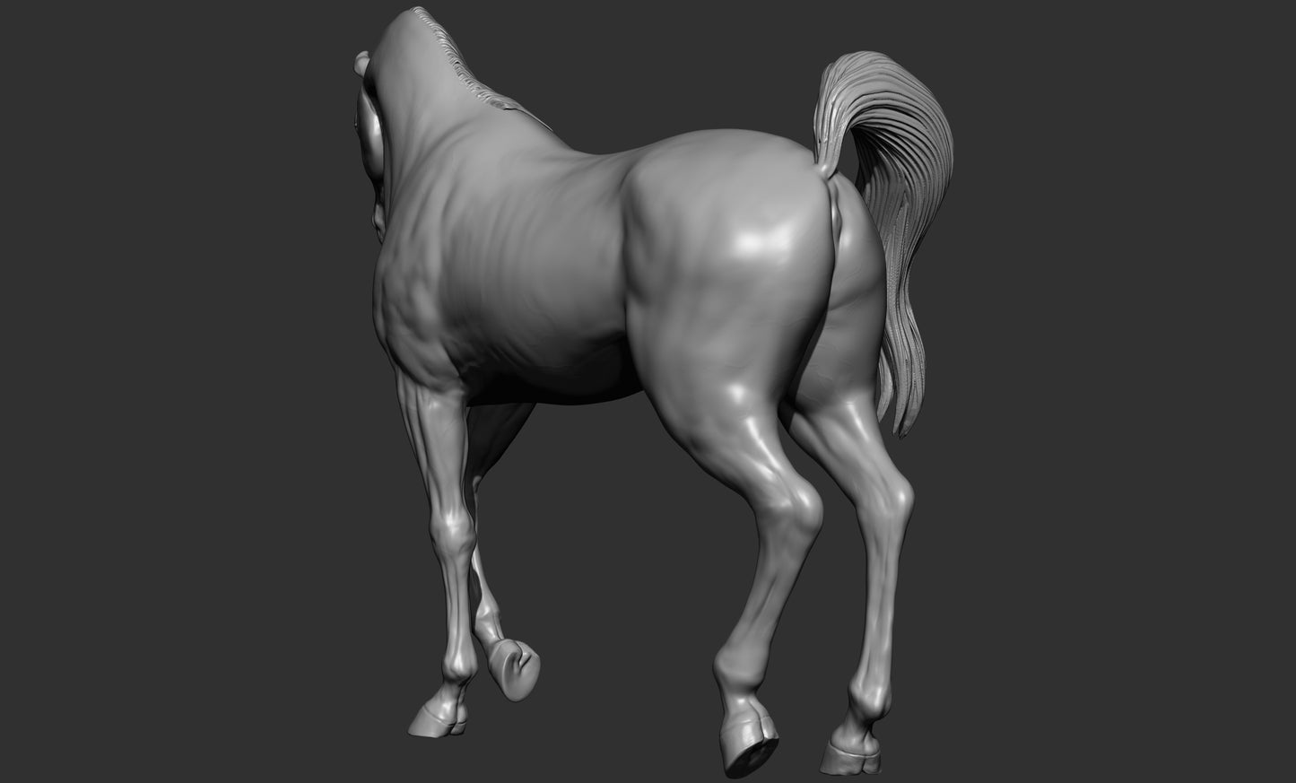 Choose your own pose - Arabian resin- All scales - white resin ready to prep / paint