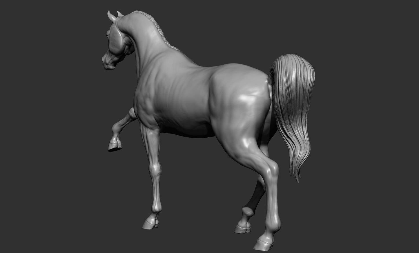 Choose your own pose - Arabian resin- All scales - white resin ready to prep / paint