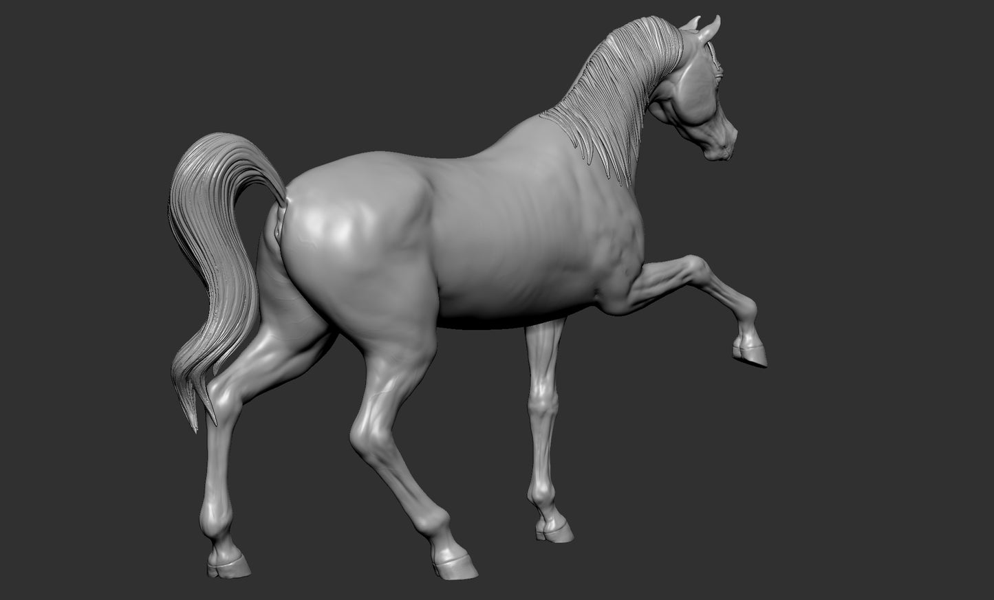 Choose your own pose - Arabian resin- All scales - white resin ready to prep / paint