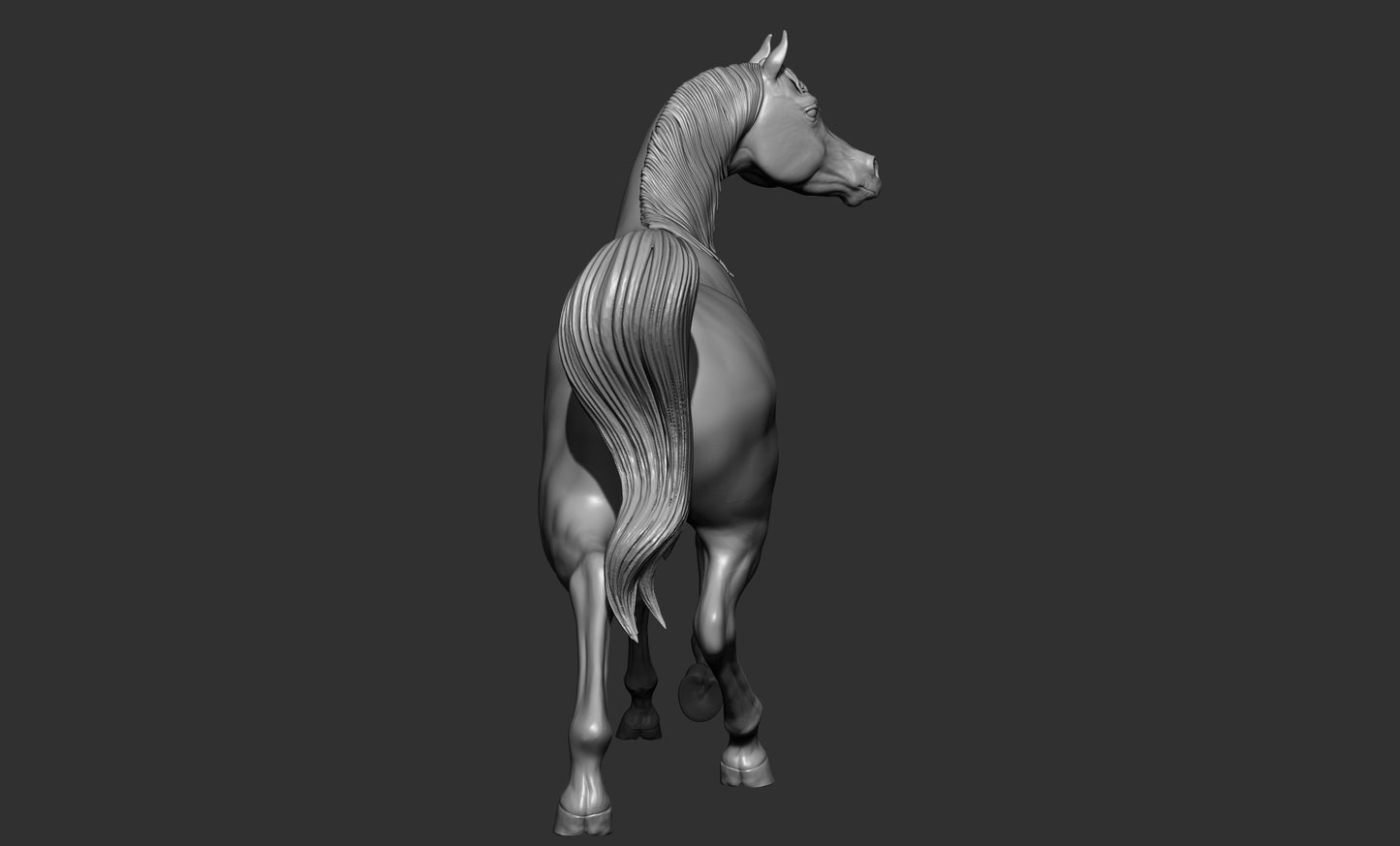 Choose your own pose - Arabian resin- All scales - white resin ready to prep / paint