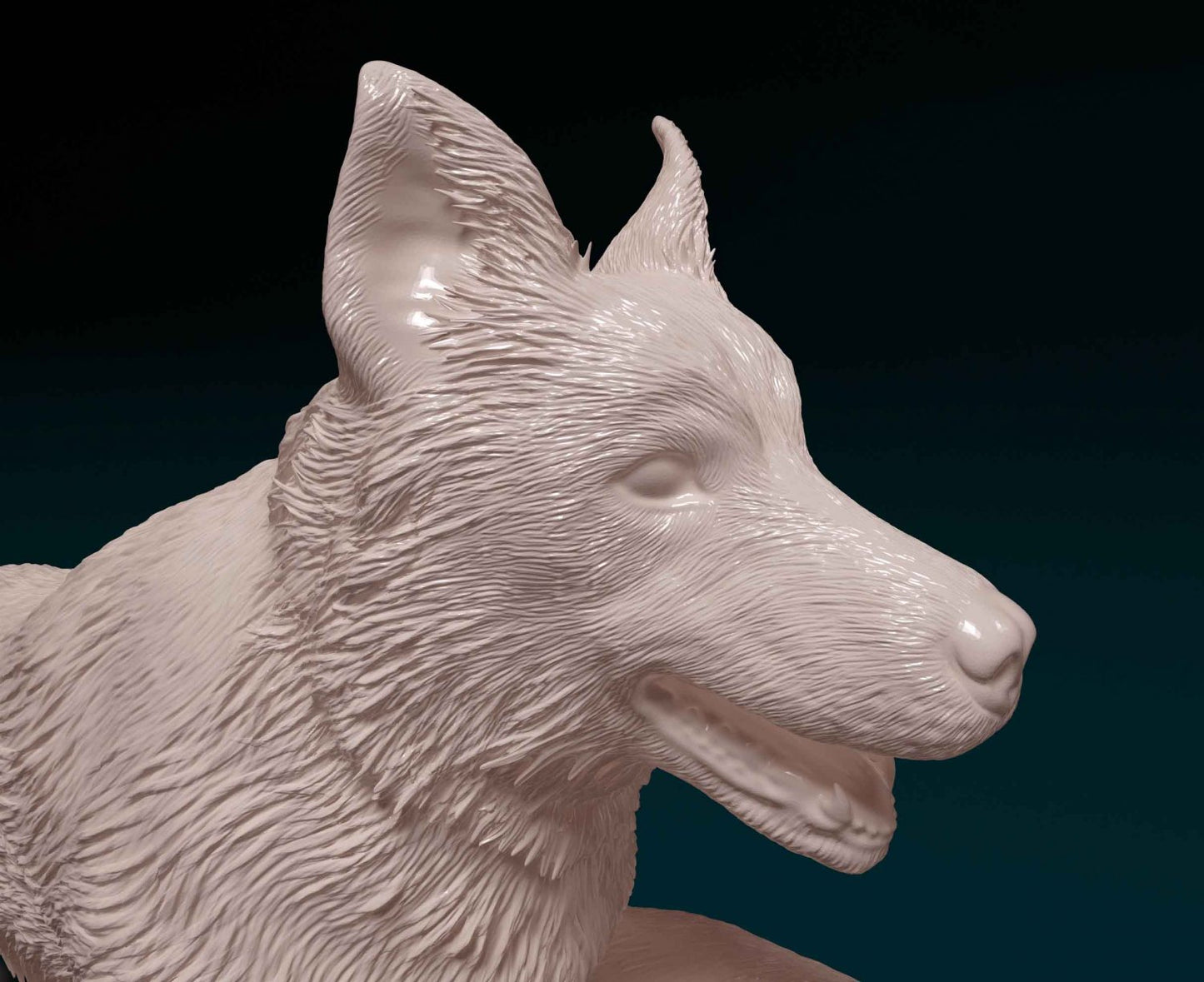 Aussie running artist resin - white resin ready to prep / paint ALL SCALES