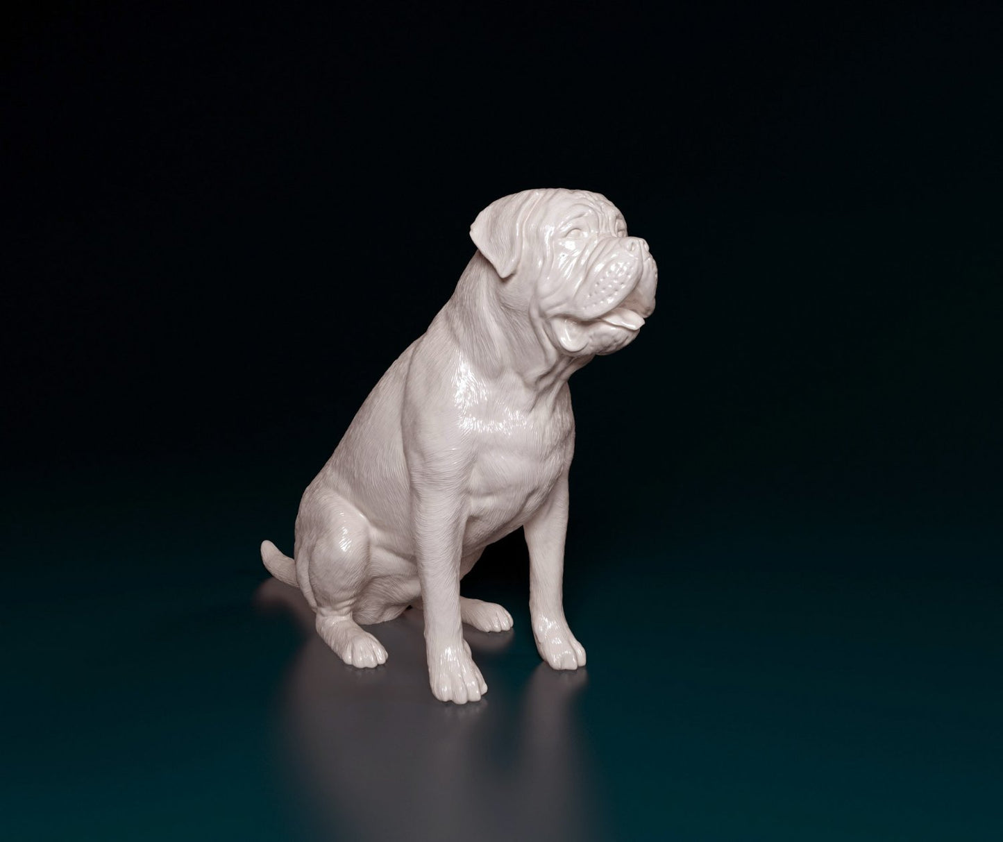 Bullmastif artist resin - white resin ready to prep / paint ALL SCALES