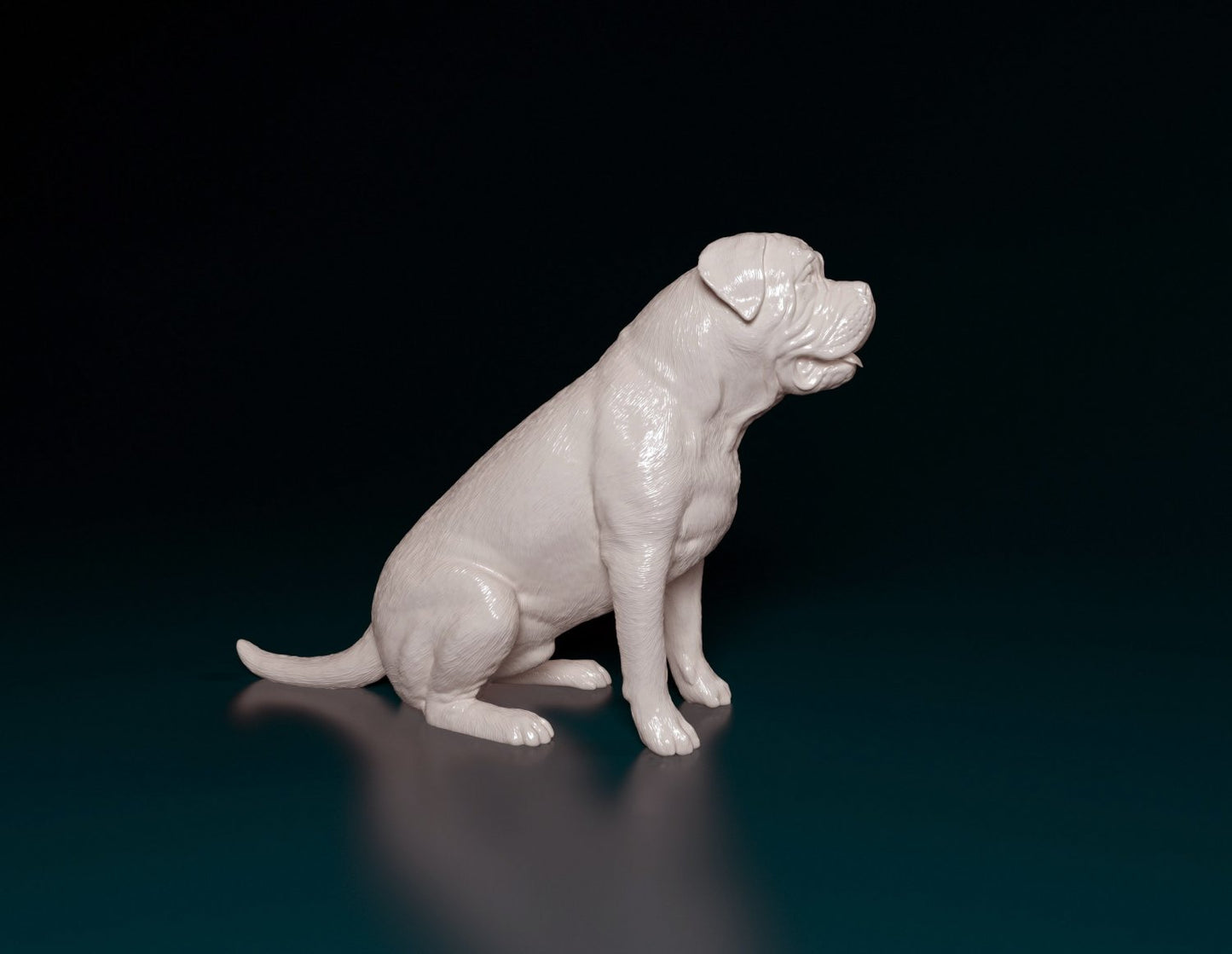 Bullmastif artist resin - white resin ready to prep / paint ALL SCALES