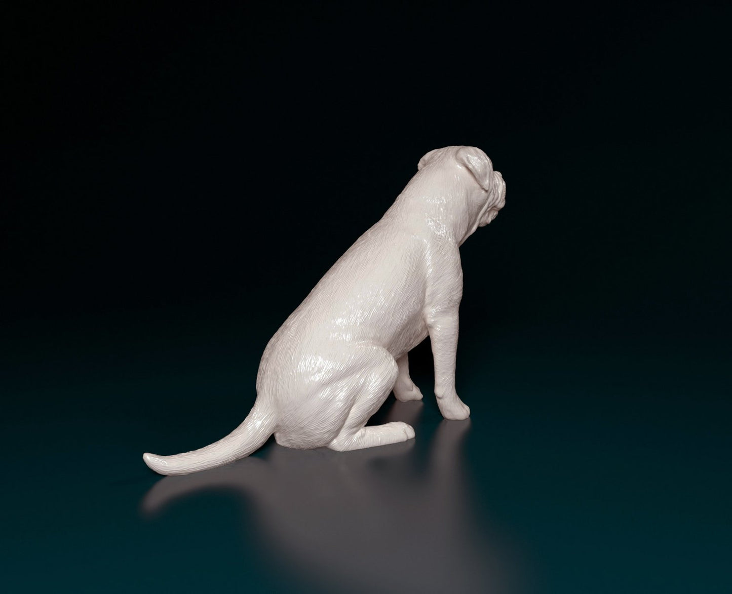 Bullmastif artist resin - white resin ready to prep / paint ALL SCALES