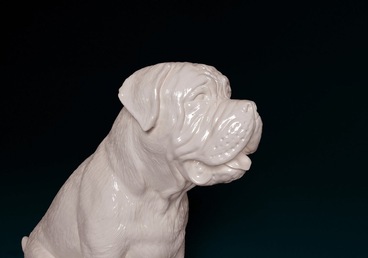 Bullmastif artist resin - white resin ready to prep / paint ALL SCALES