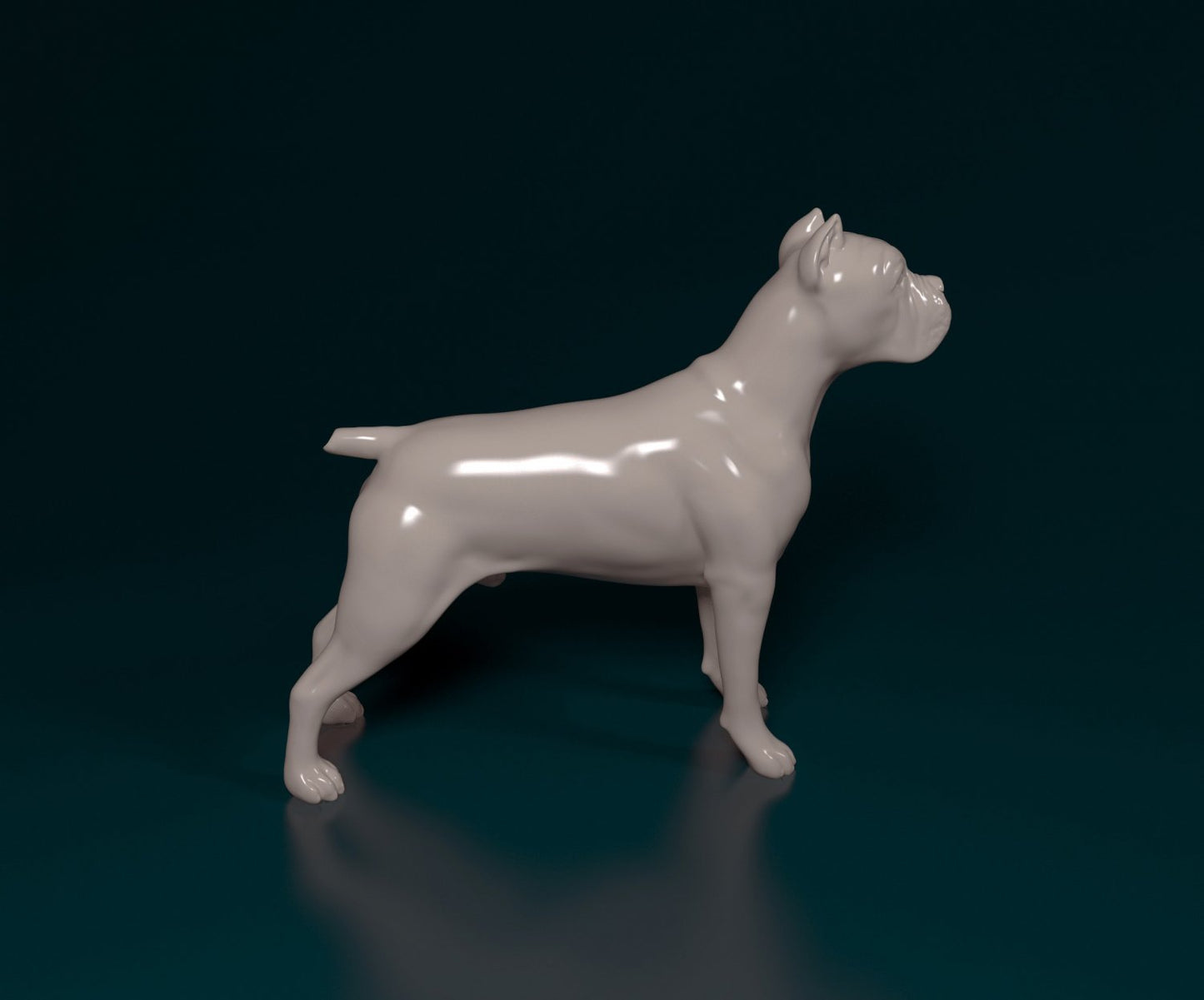 Cane Corso artist resin - white resin ready to prep / paint ALL SCALES