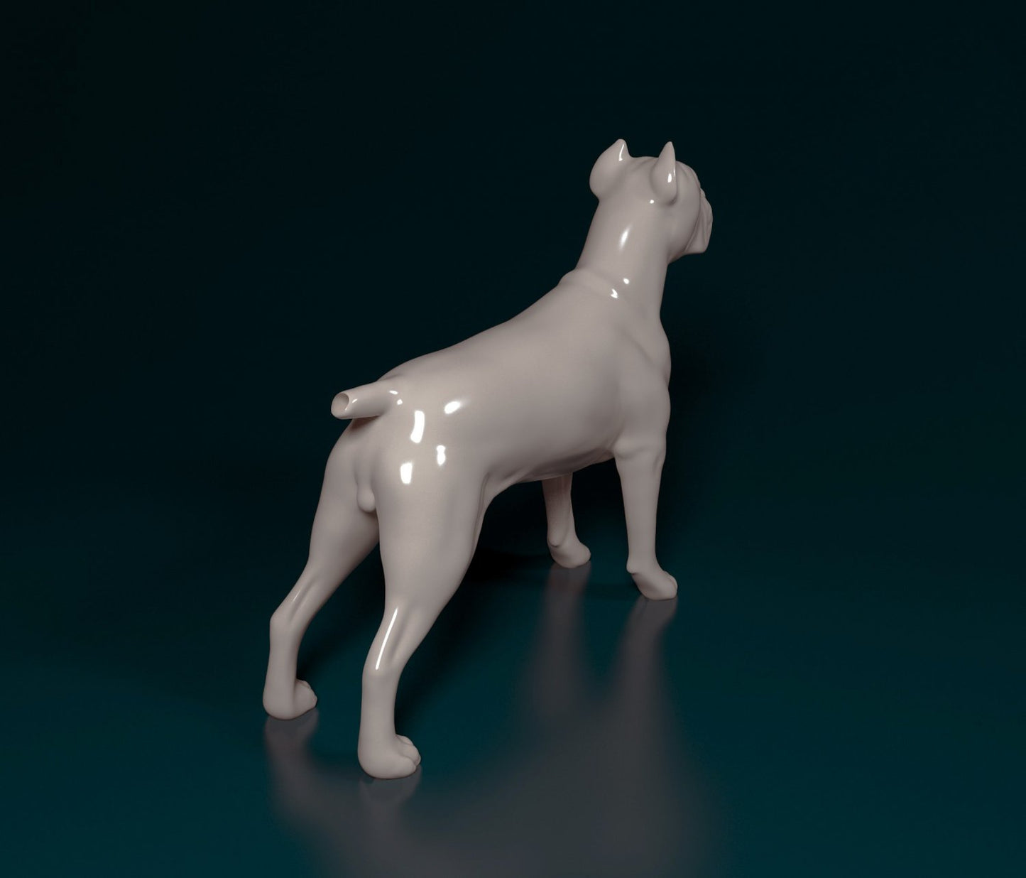 Cane Corso artist resin - white resin ready to prep / paint ALL SCALES