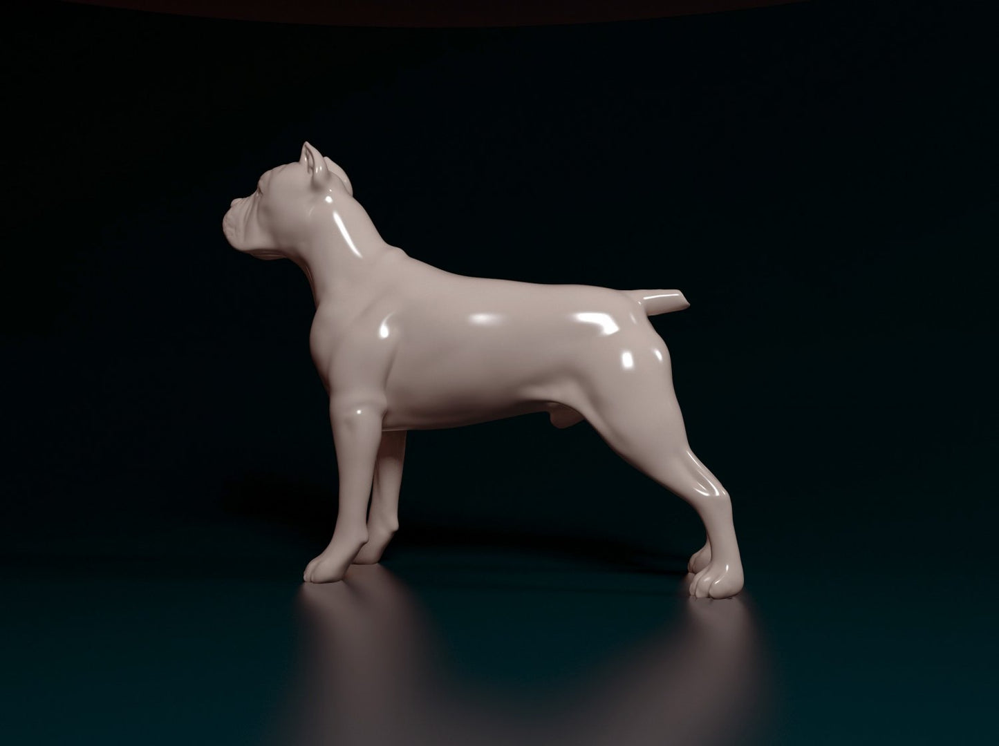 Cane Corso artist resin - white resin ready to prep / paint ALL SCALES