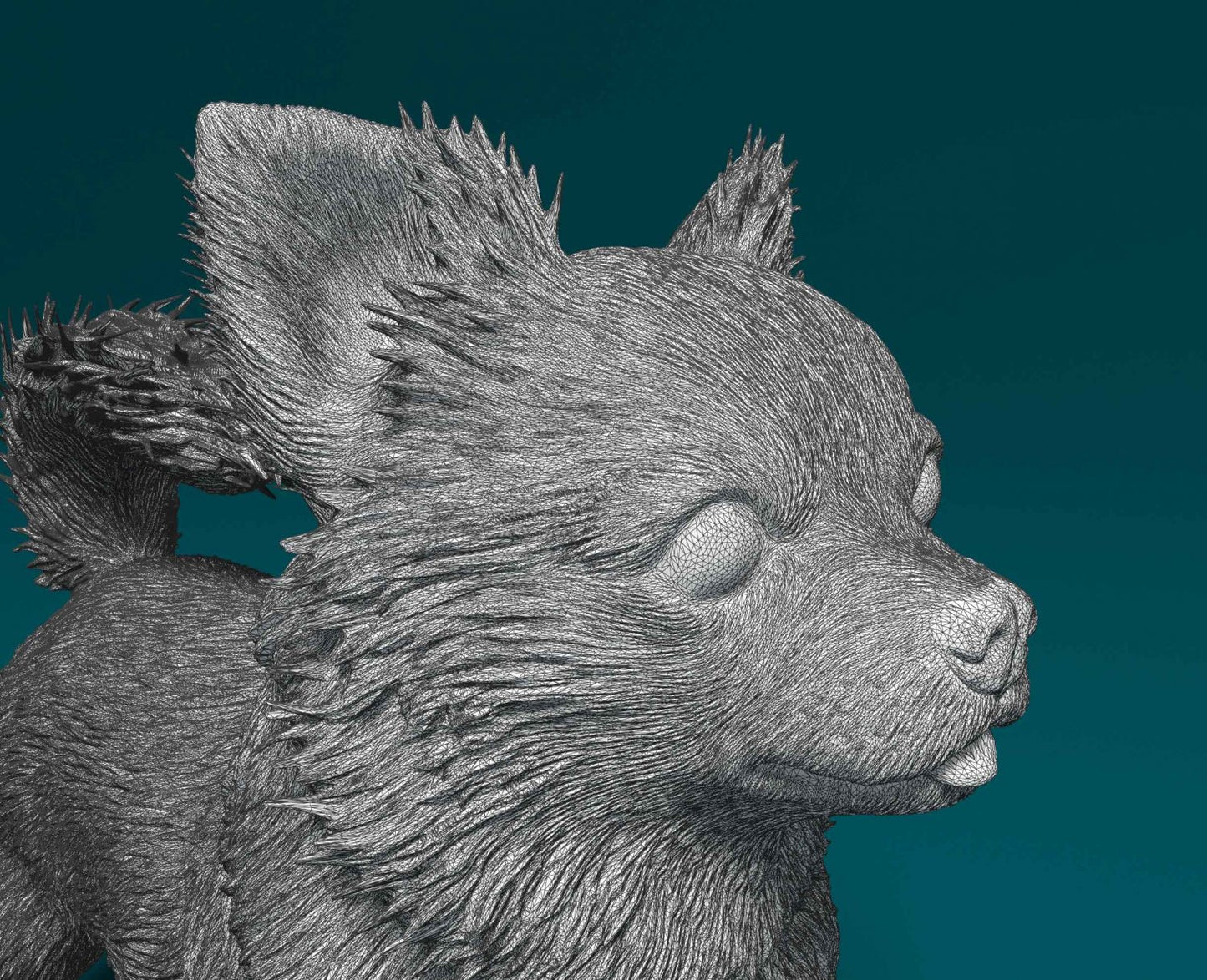 Chihuahua longhaired 3 artist resin - white resin ready to prep / paint ALL SCALES