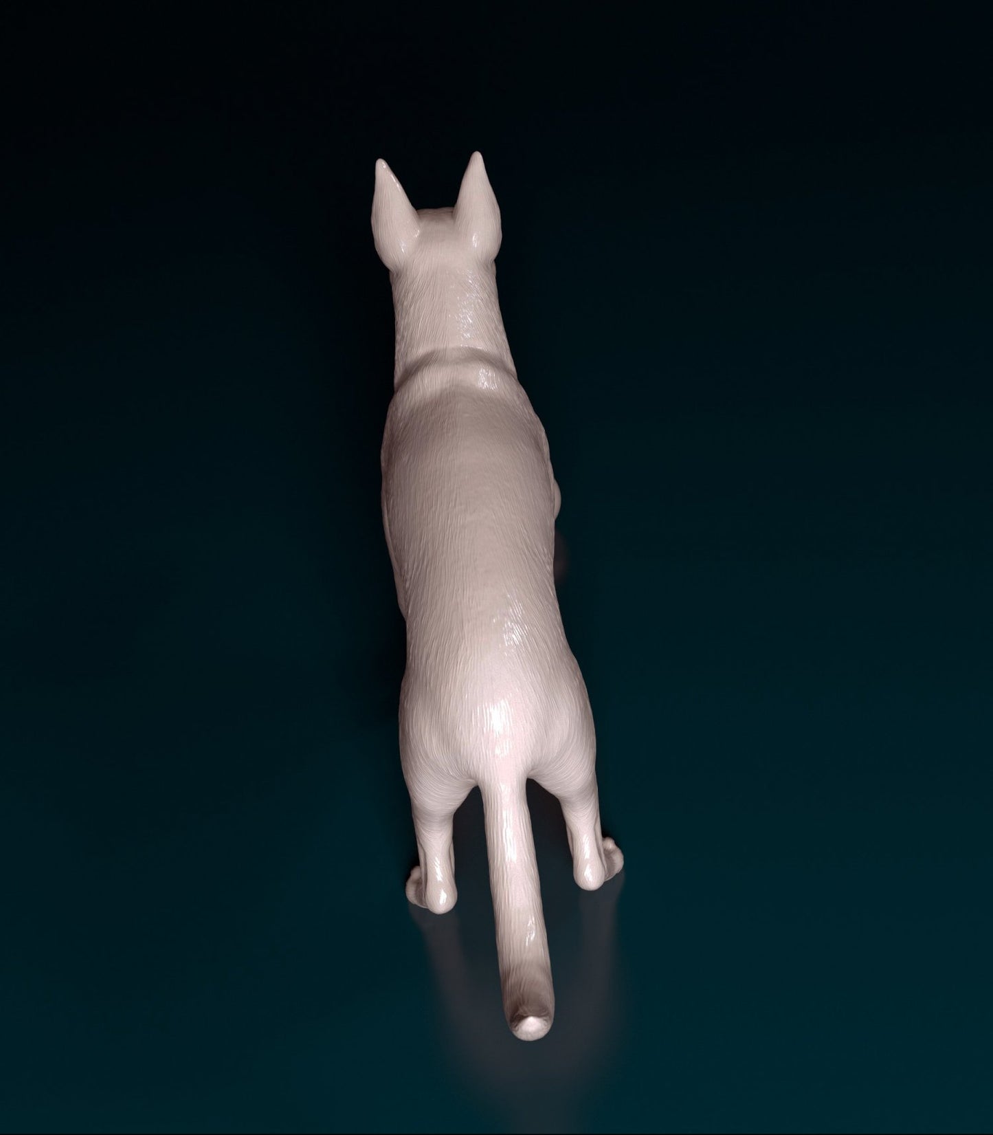 Dog will ball artist resin - white resin ready to prep / paint ALL SCALES