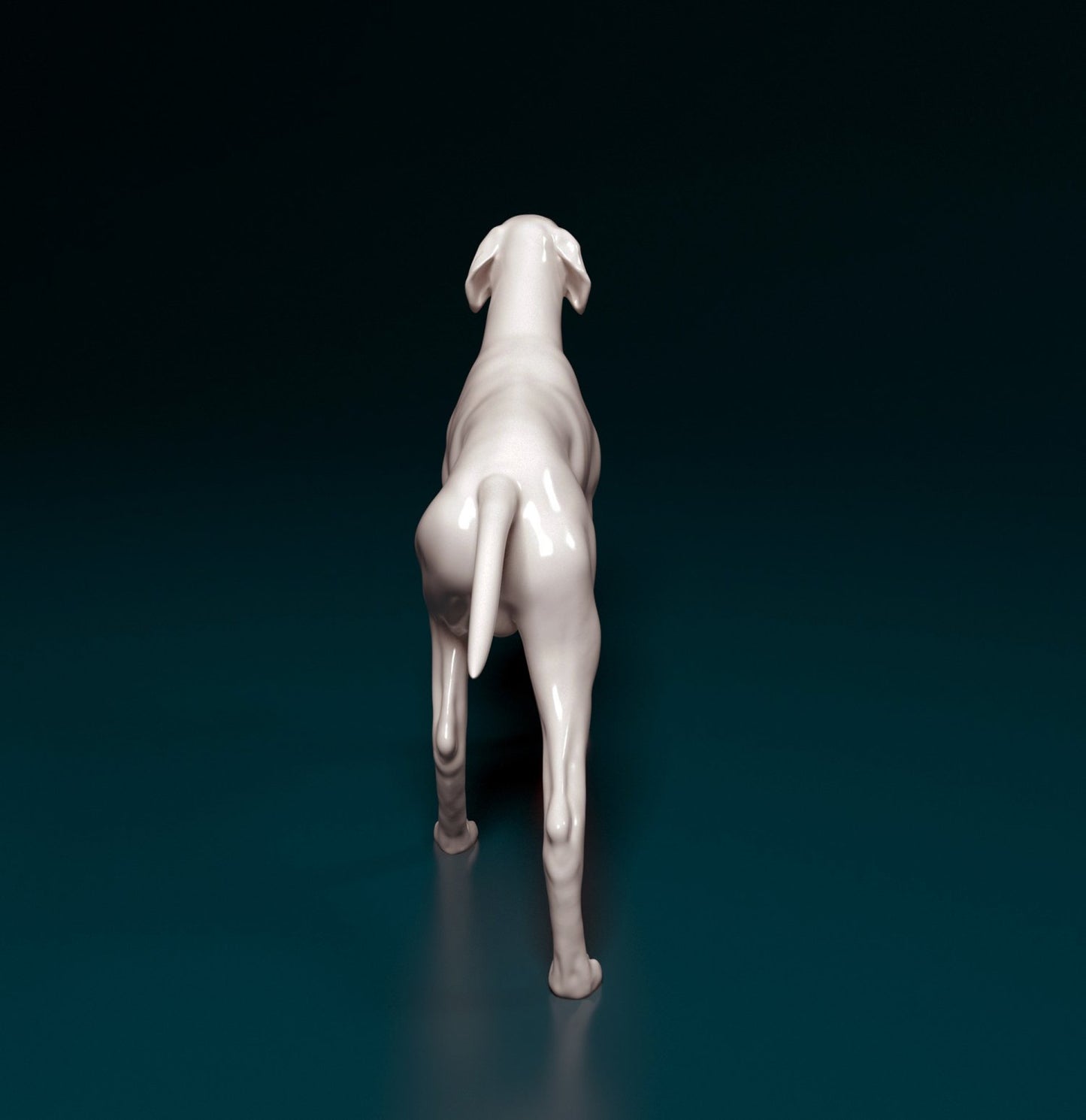 English pointer 2 artist resin - white resin ready to prep / paint ALL SCALES