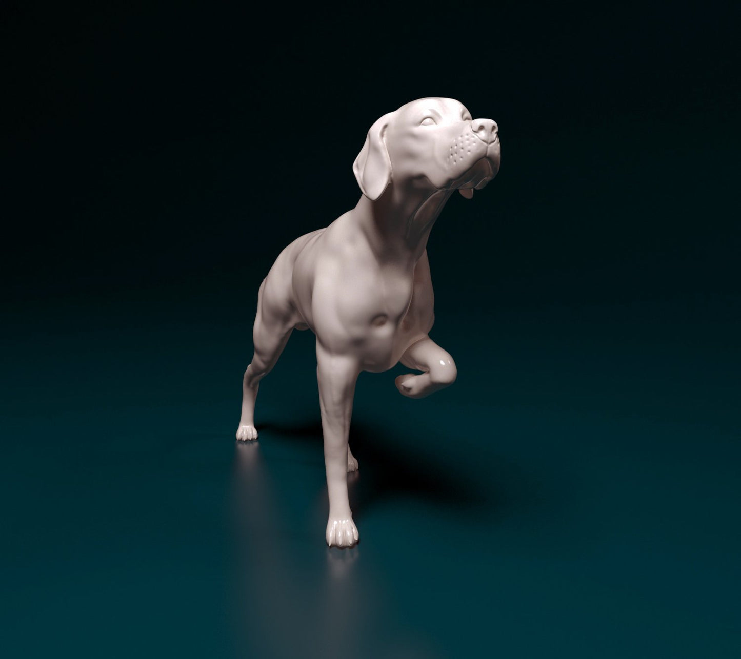 English pointer 2 artist resin - white resin ready to prep / paint ALL SCALES