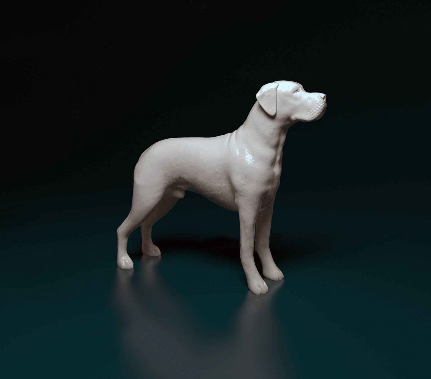 Great dane artist resin - white resin ready to prep / paint ALL SCALES