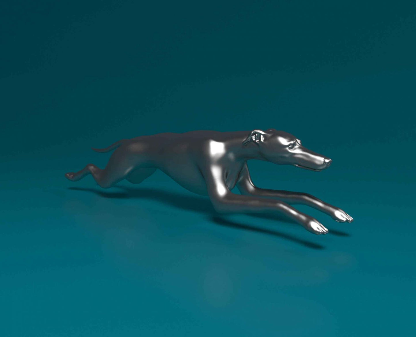 Greyhound artist resin - white resin ready to prep / paint ALL SCALES