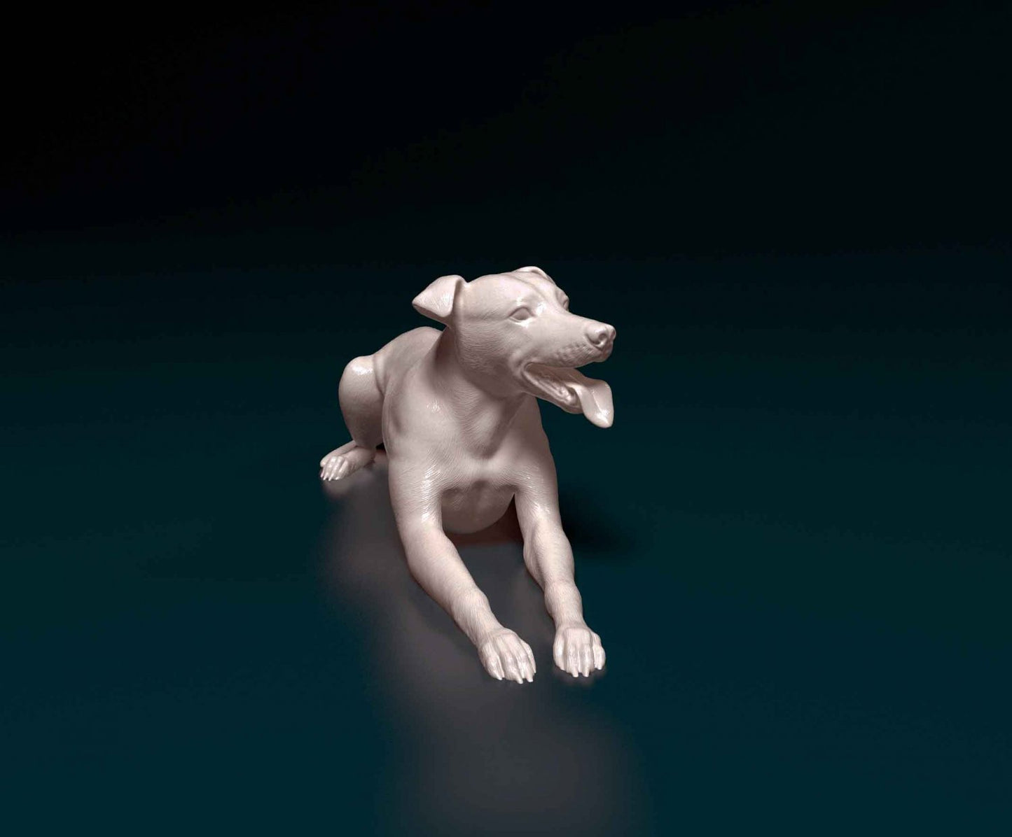 Greyhound artist resin - white resin ready to prep / paint ALL SCALES