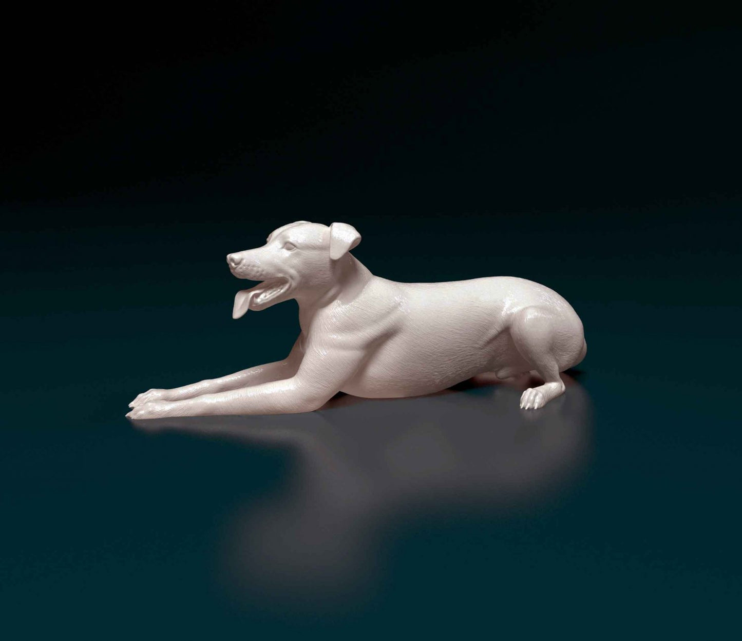 Greyhound artist resin - white resin ready to prep / paint ALL SCALES