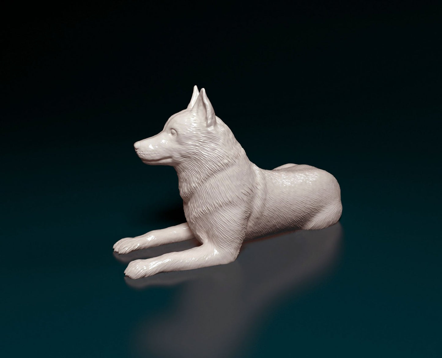 Husky artist resin - white resin ready to prep / paint ALL SCALES