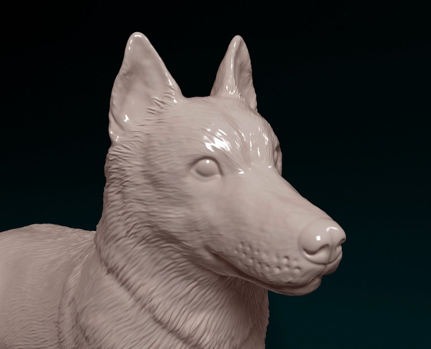 Husky artist resin - white resin ready to prep / paint ALL SCALES