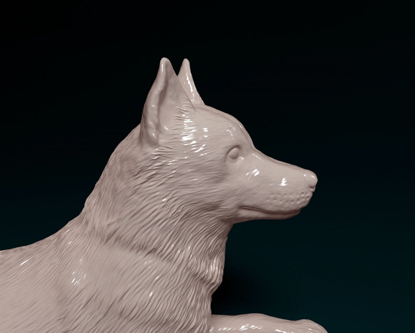 Husky artist resin - white resin ready to prep / paint ALL SCALES