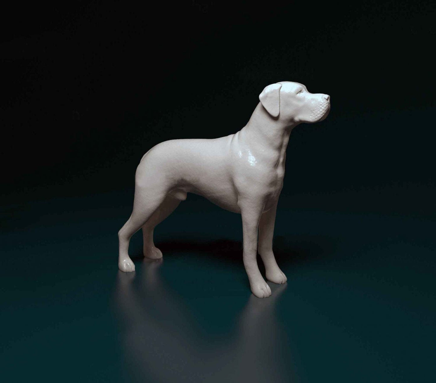 Great dane artist resin - white resin ready to prep / paint ALL SCALES