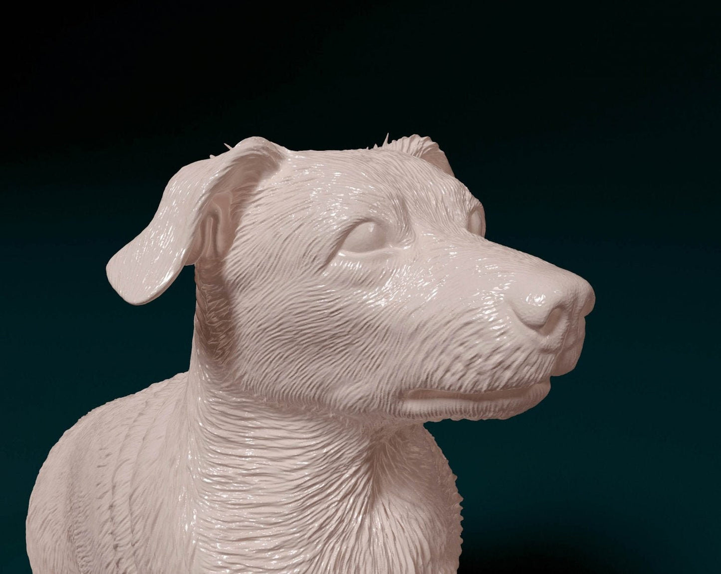 Corgi cross artist resin - white resin ready to prep / paint ALL SCALES