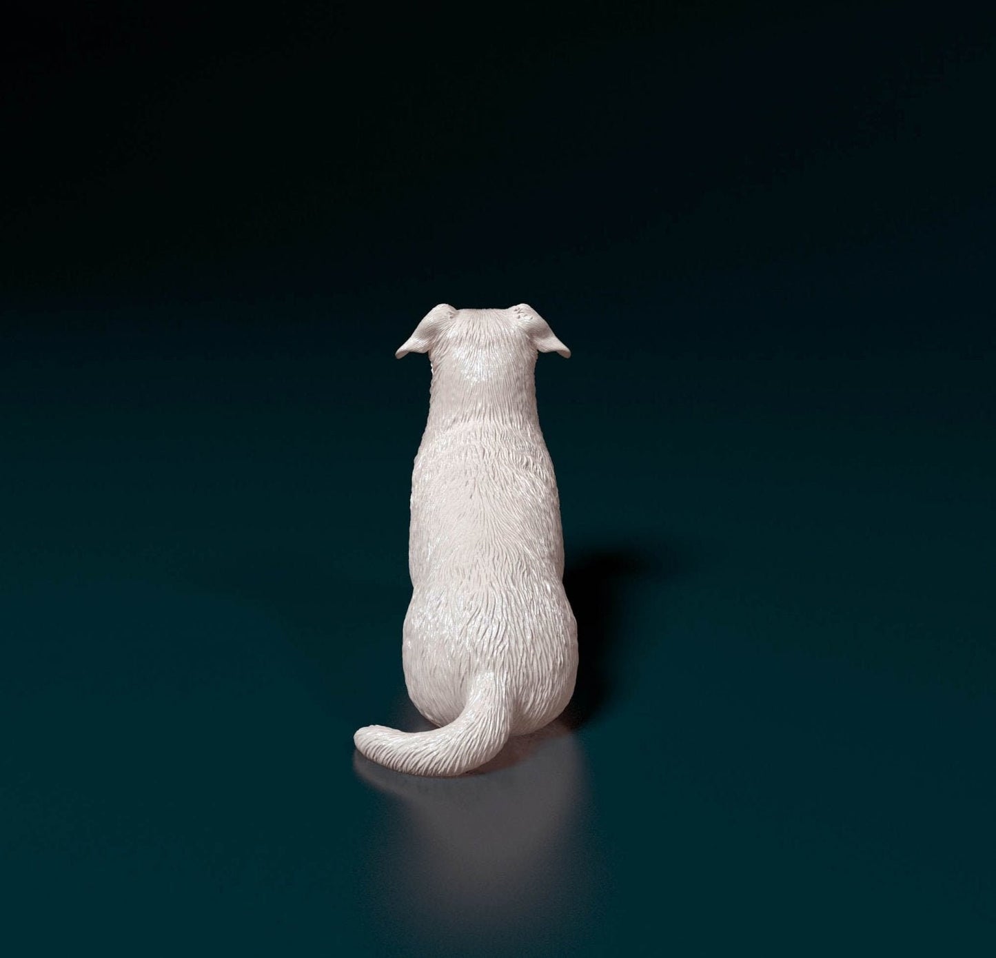 Corgi cross artist resin - white resin ready to prep / paint ALL SCALES