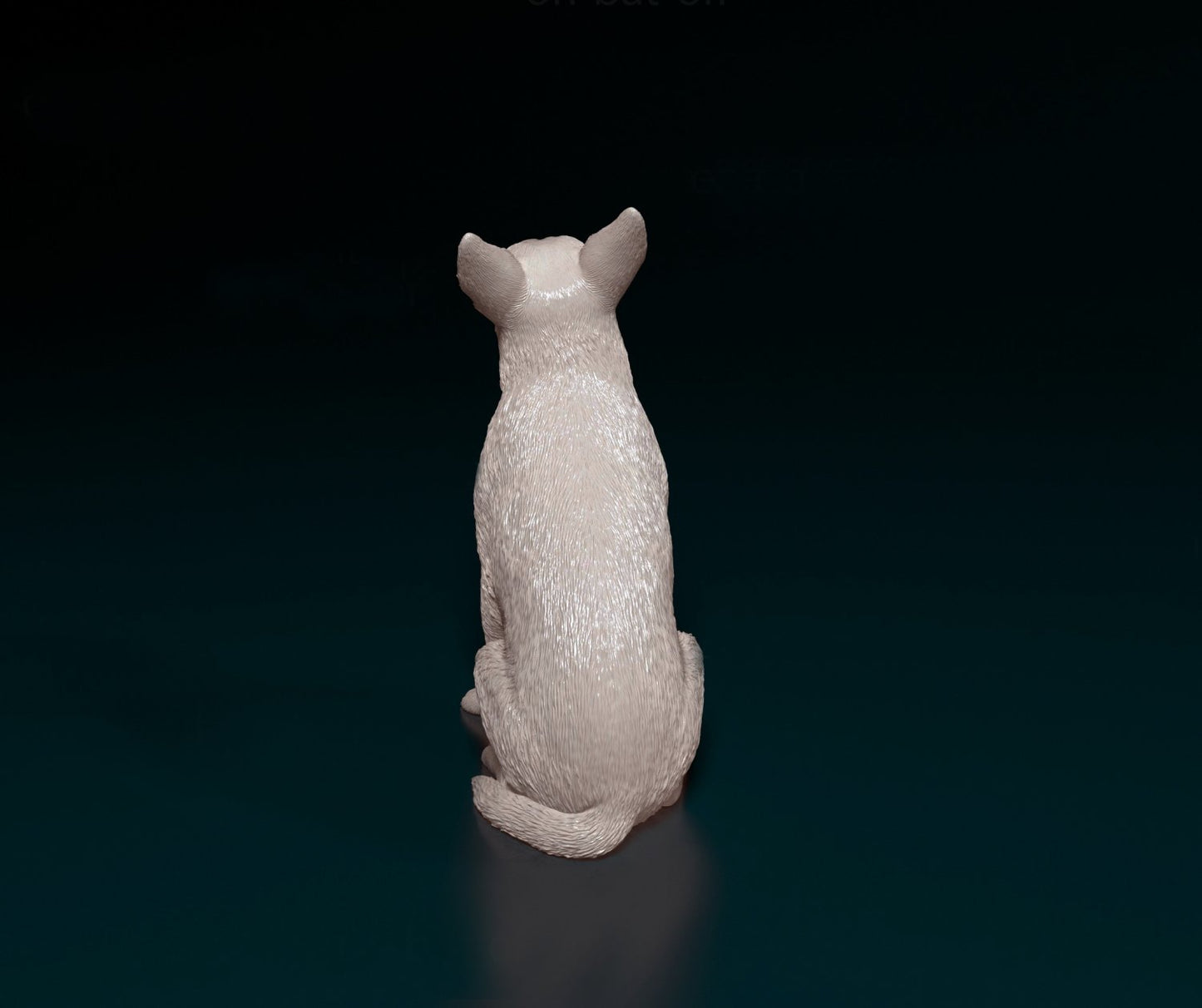 Jack Rusell cross artist resin - white resin ready to prep / paint ALL SCALES