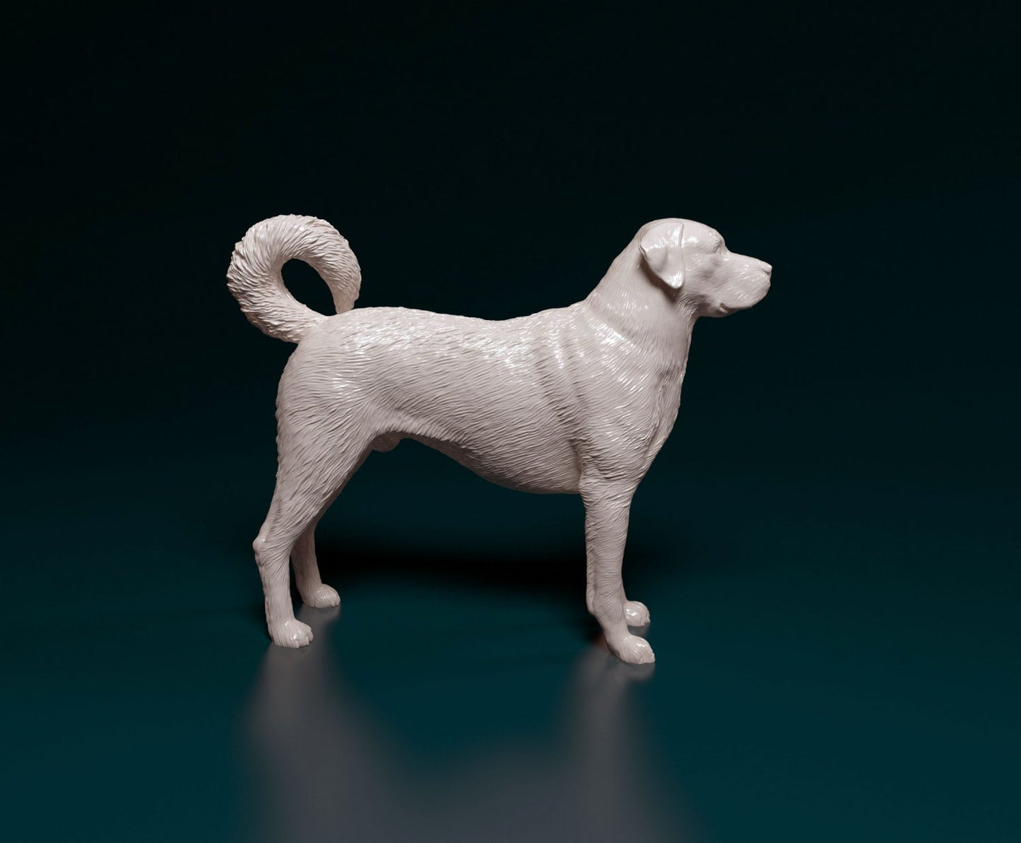 Kangal sherpherd artist resin - white resin ready to prep / paint ALL SCALES