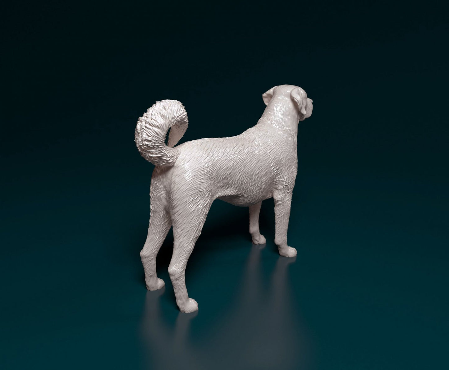 Kangal sherpherd artist resin - white resin ready to prep / paint ALL SCALES
