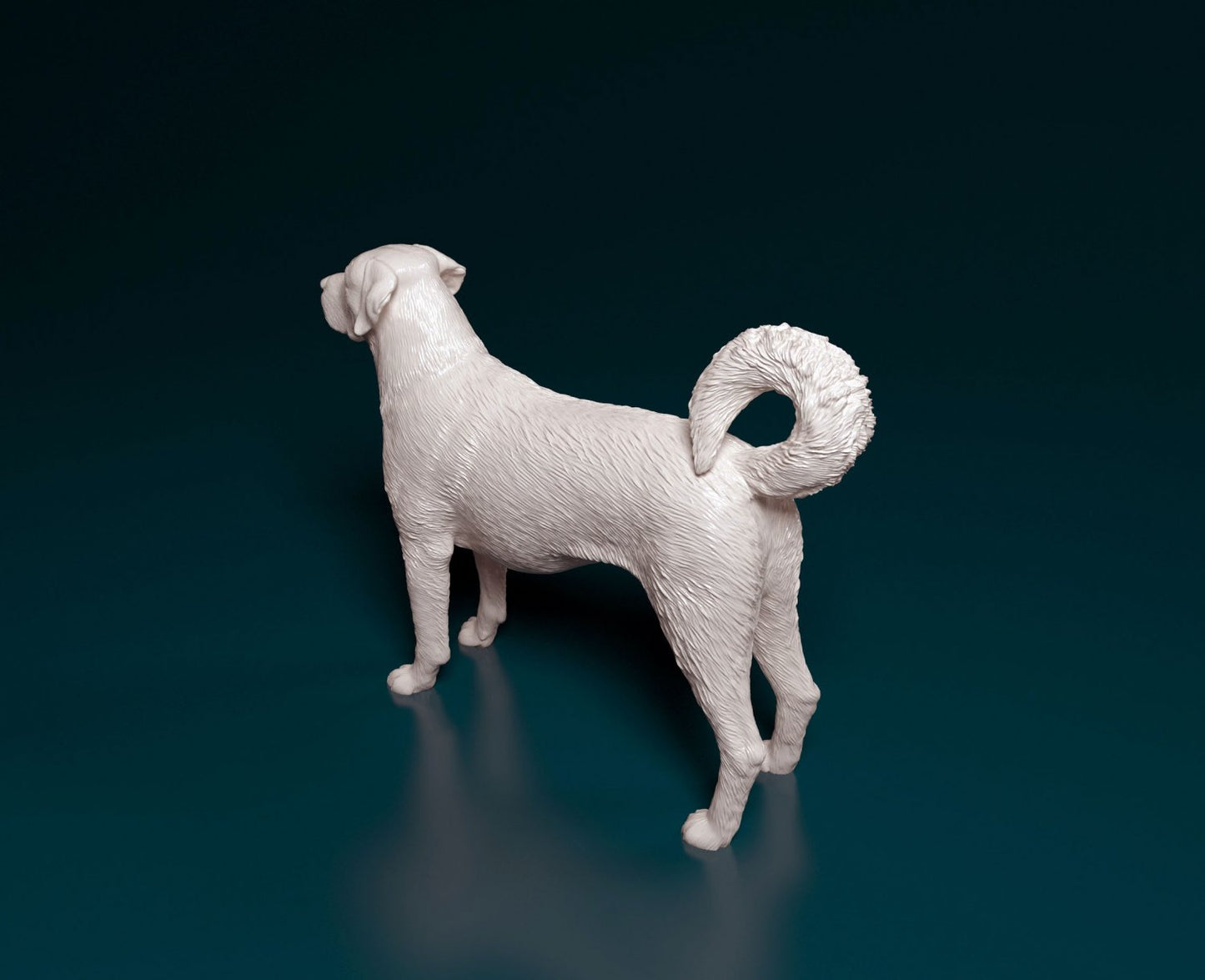 Kangal sherpherd artist resin - white resin ready to prep / paint ALL SCALES