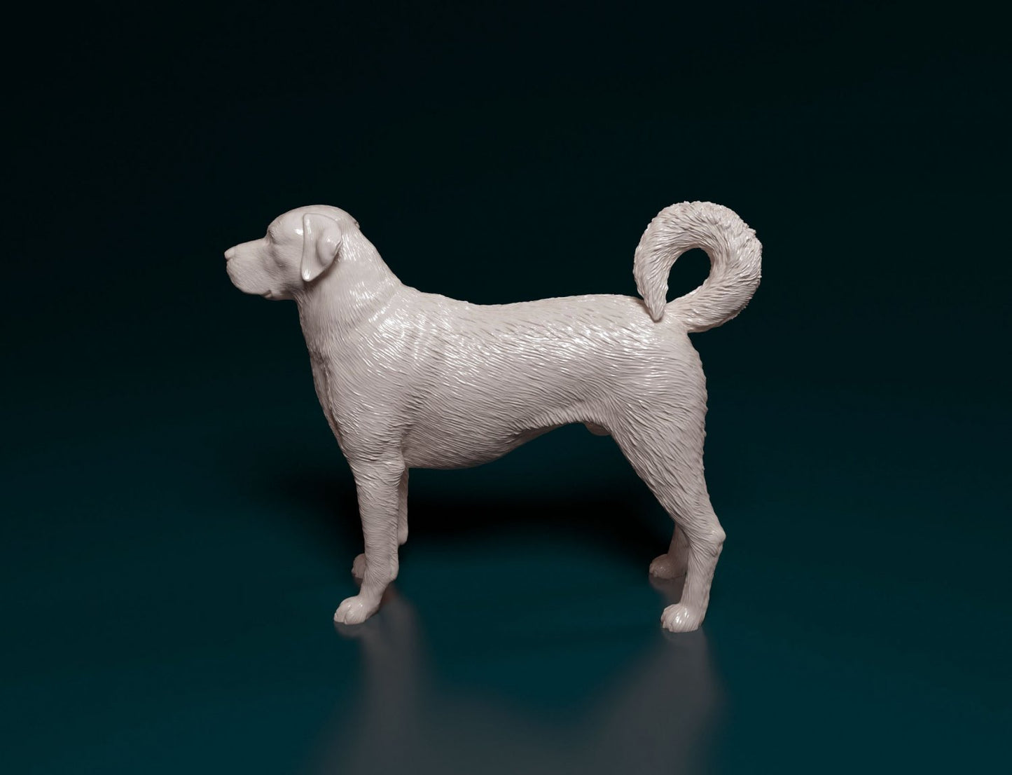 Kangal sherpherd artist resin - white resin ready to prep / paint ALL SCALES