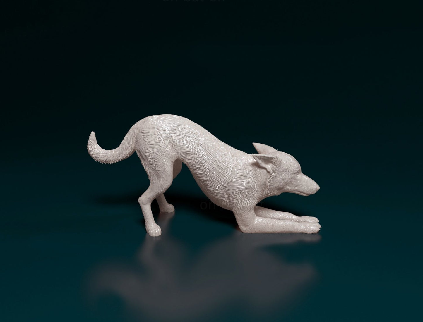 Kelpie 2 artist resin - white resin ready to prep / paint ALL SCALES