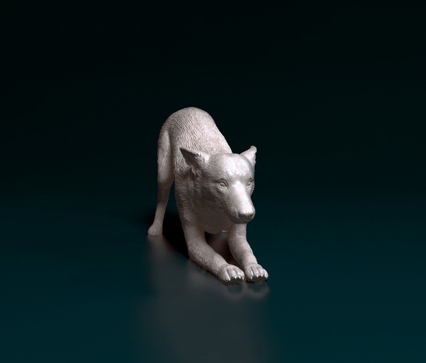 Kelpie 2 artist resin - white resin ready to prep / paint ALL SCALES