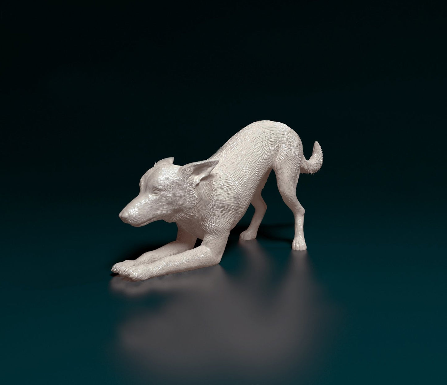 Kelpie 2 artist resin - white resin ready to prep / paint ALL SCALES