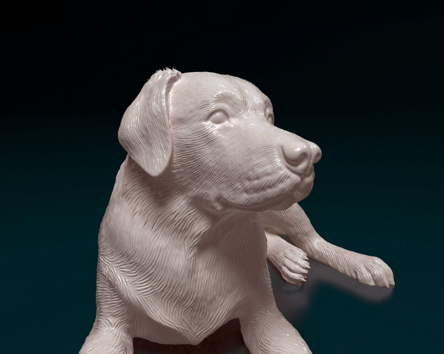 Labrador artist resin - white resin ready to prep / paint ALL SCALES