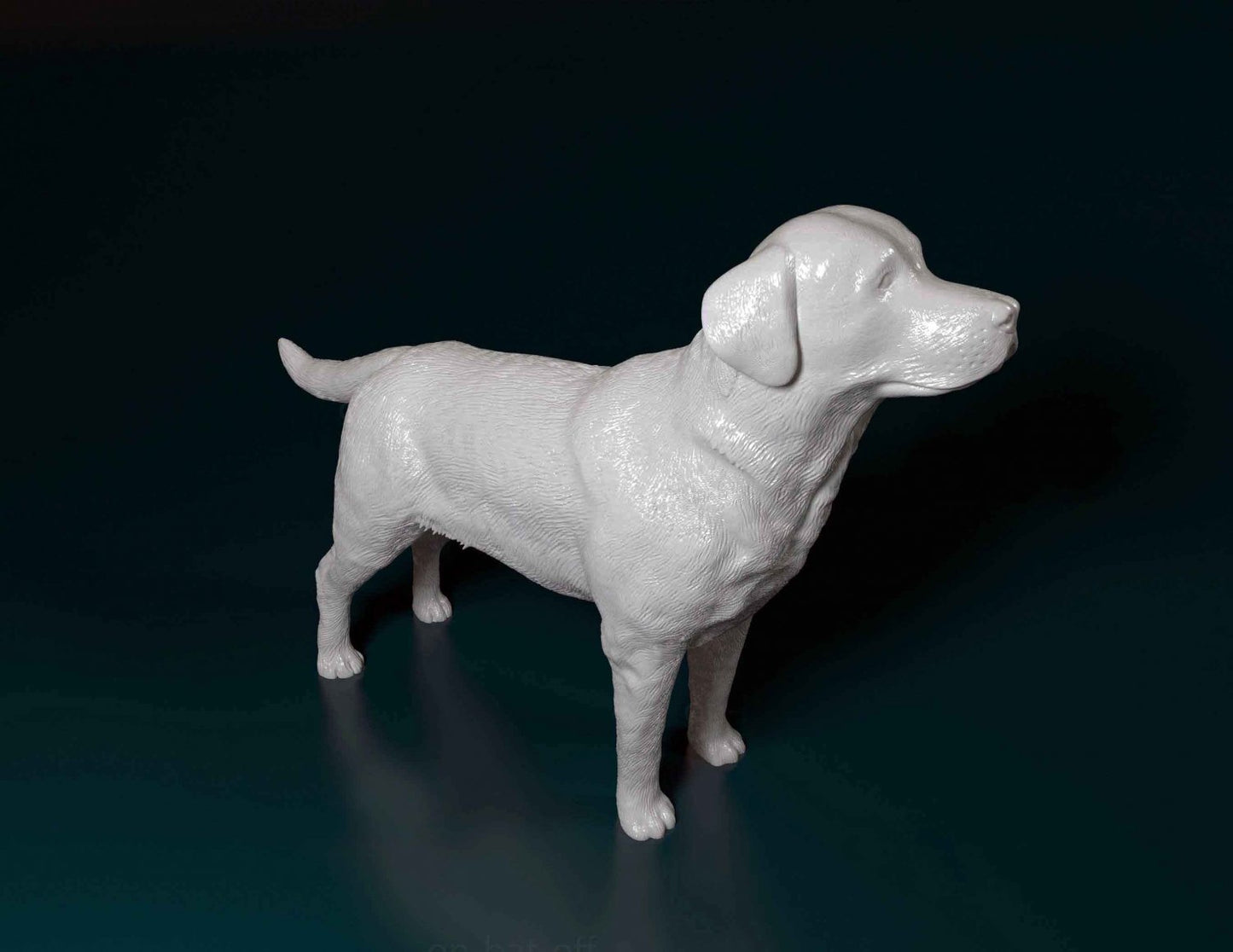 Labrador artist resin - white resin ready to prep / paint ALL SCALES