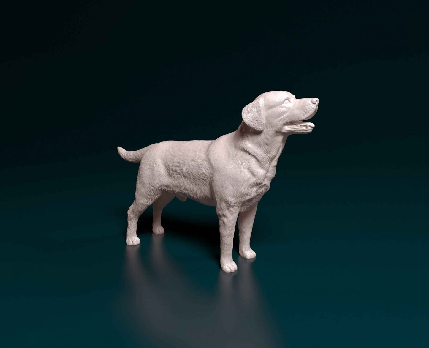 Labrador artist resin - white resin ready to prep / paint ALL SCALES
