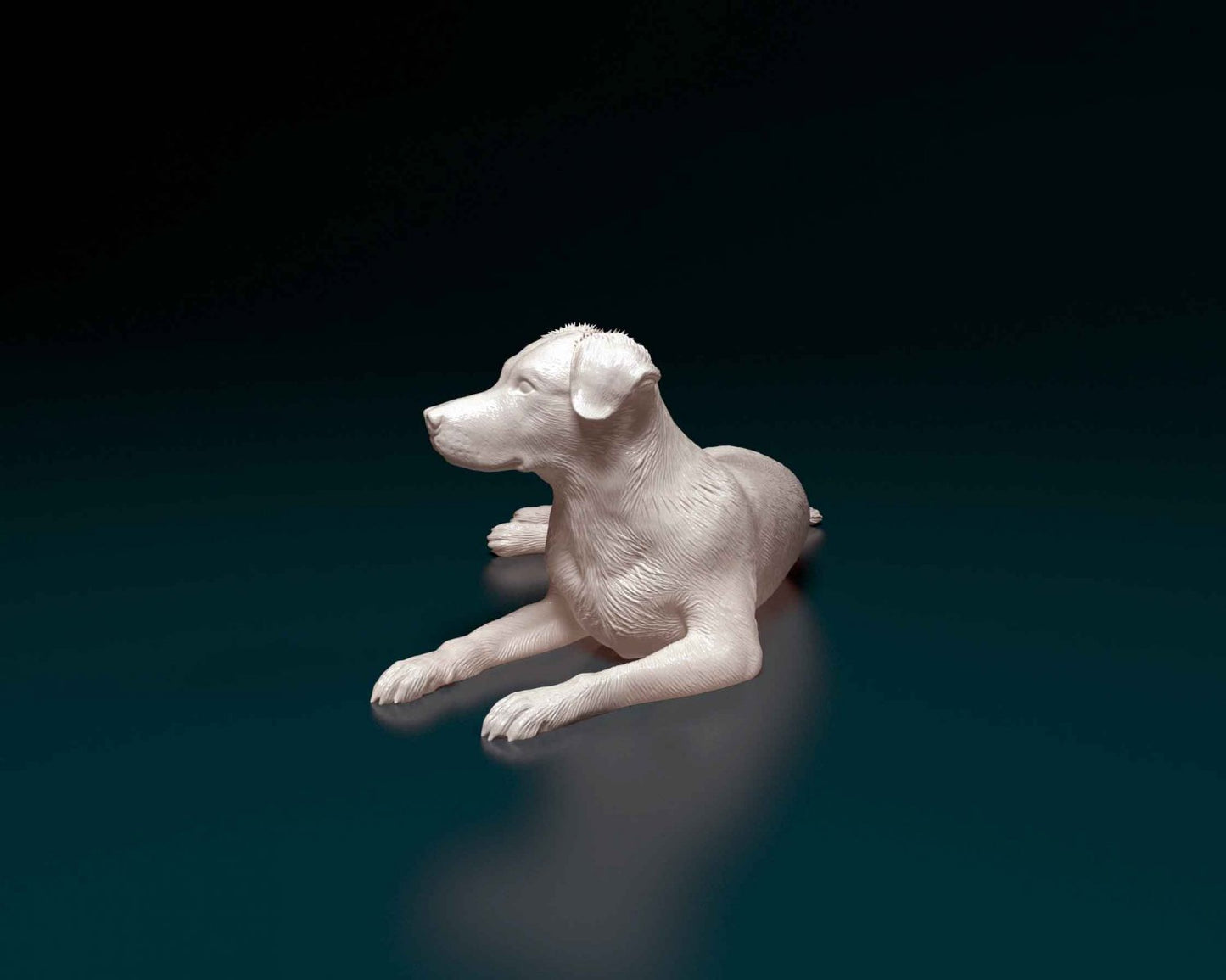Labrador artist resin - white resin ready to prep / paint ALL SCALES