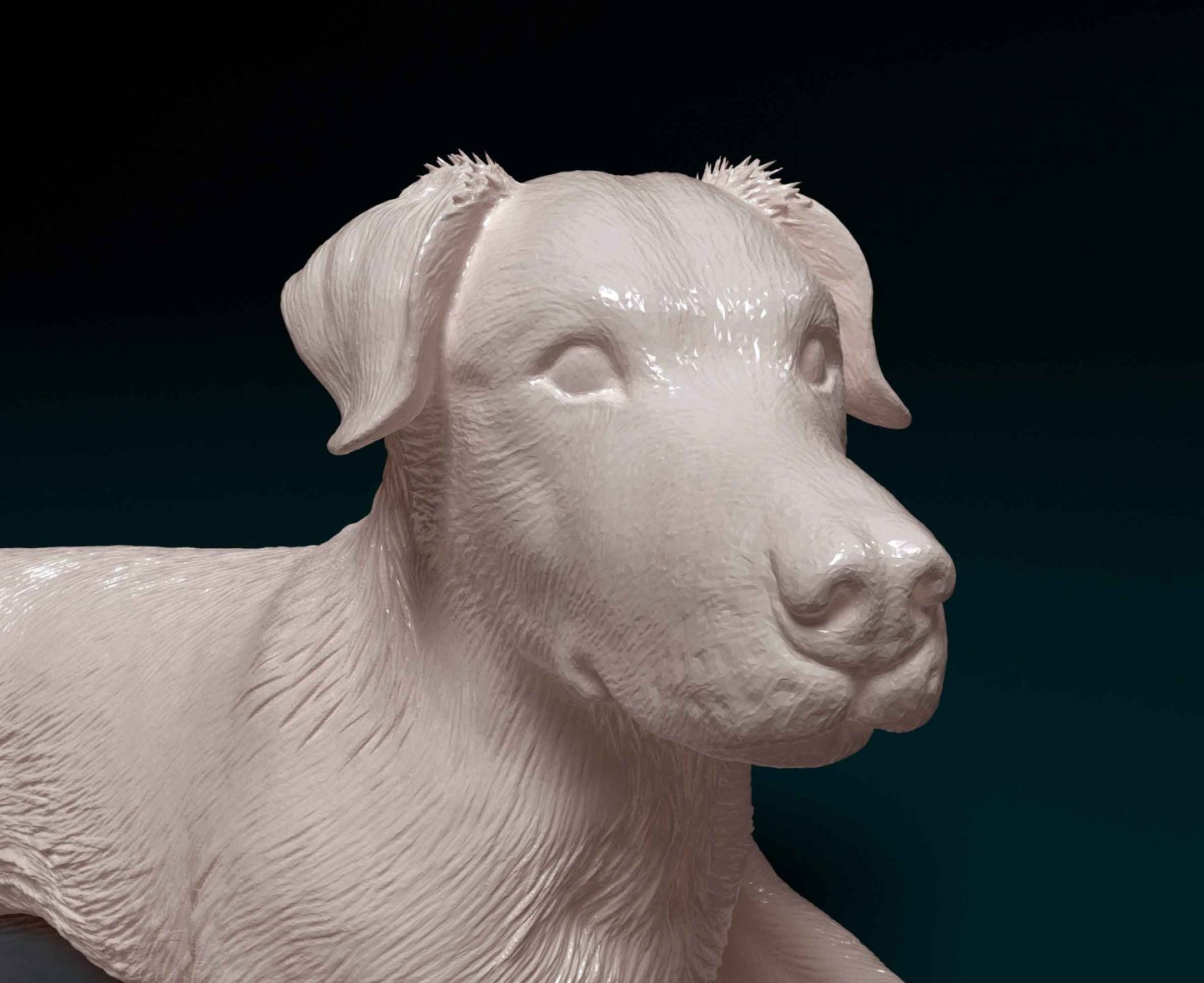Labrador artist resin - white resin ready to prep / paint ALL SCALES
