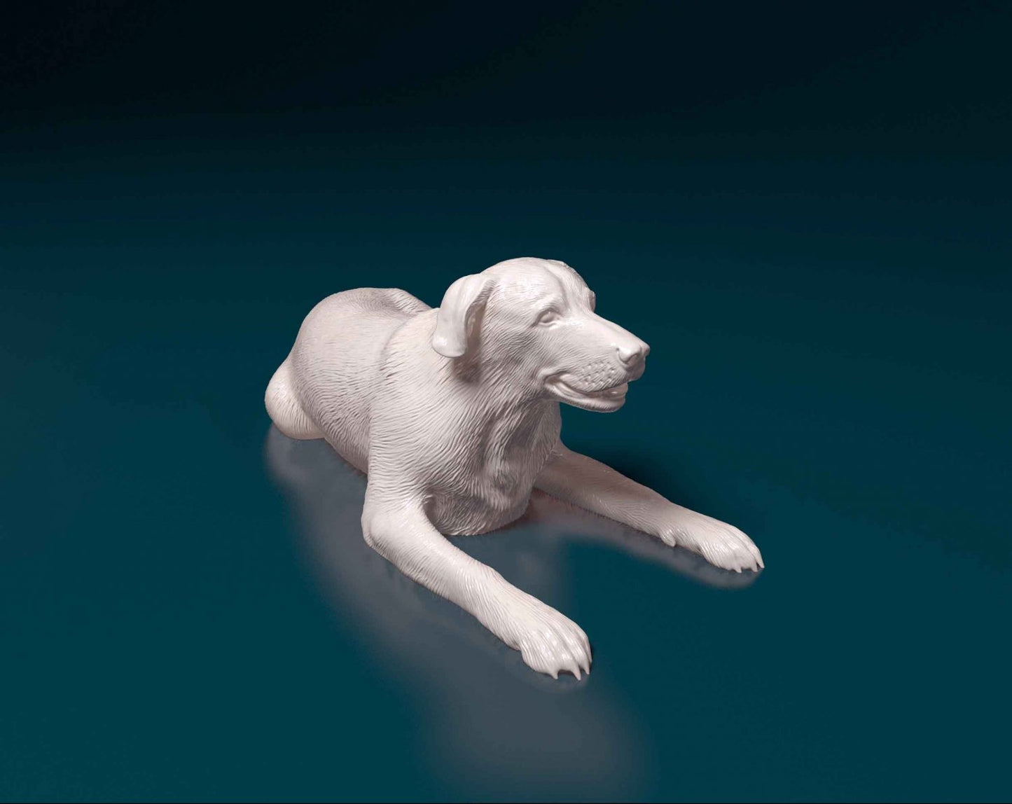 Labrador artist resin - white resin ready to prep / paint ALL SCALES
