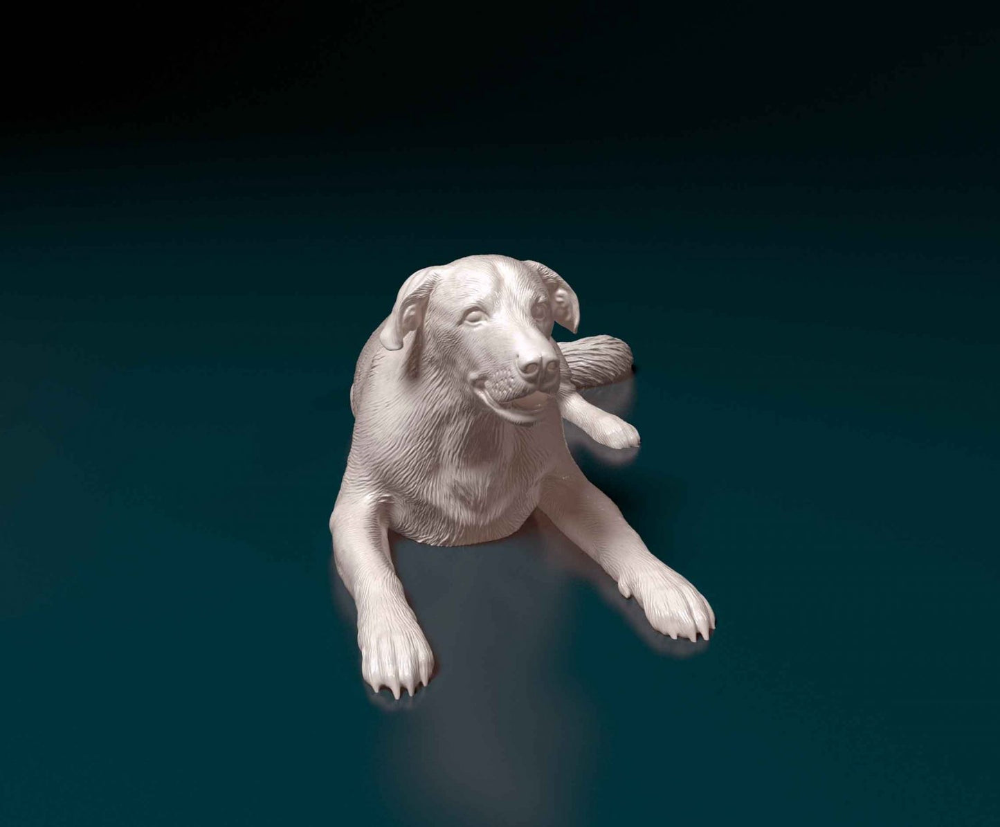 Labrador artist resin - white resin ready to prep / paint ALL SCALES