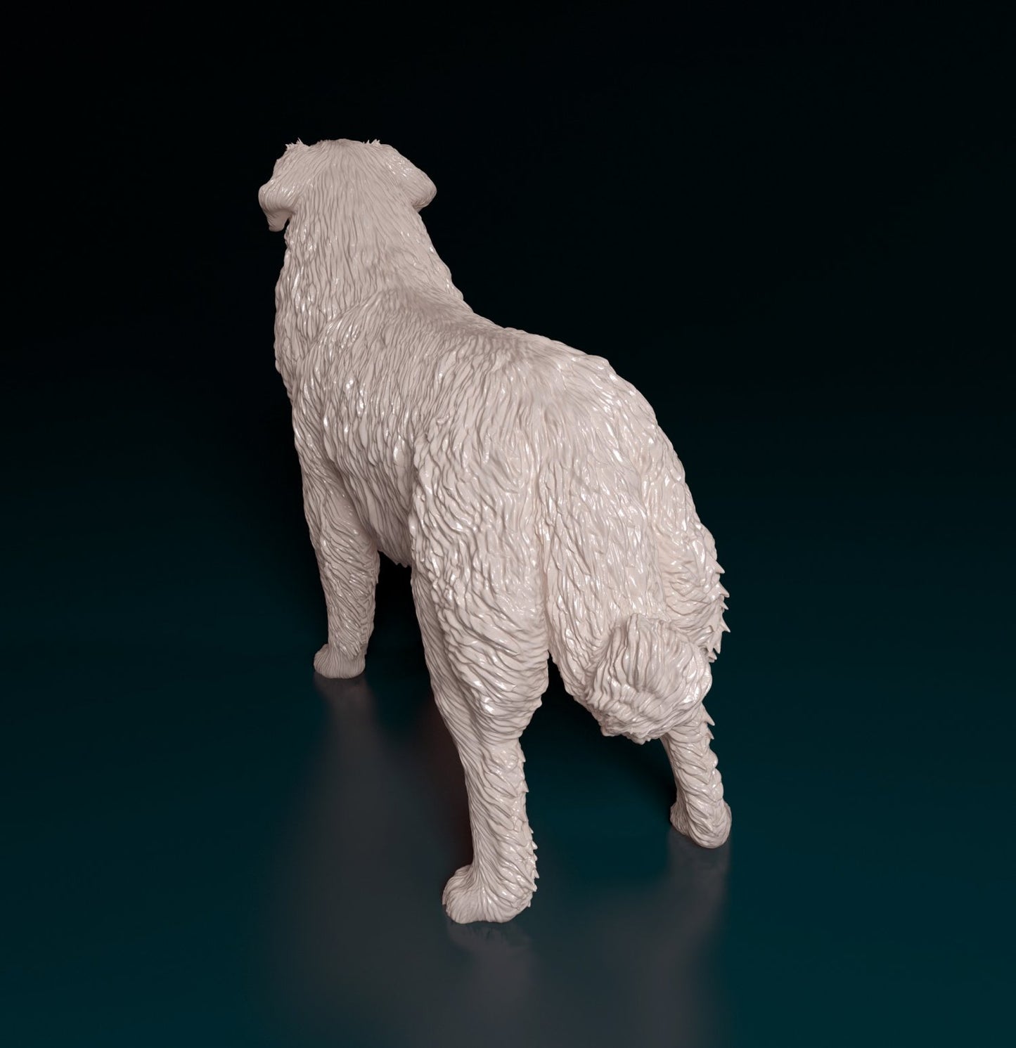 Leonberger artist resin - white resin ready to prep / paint ALL SCALES