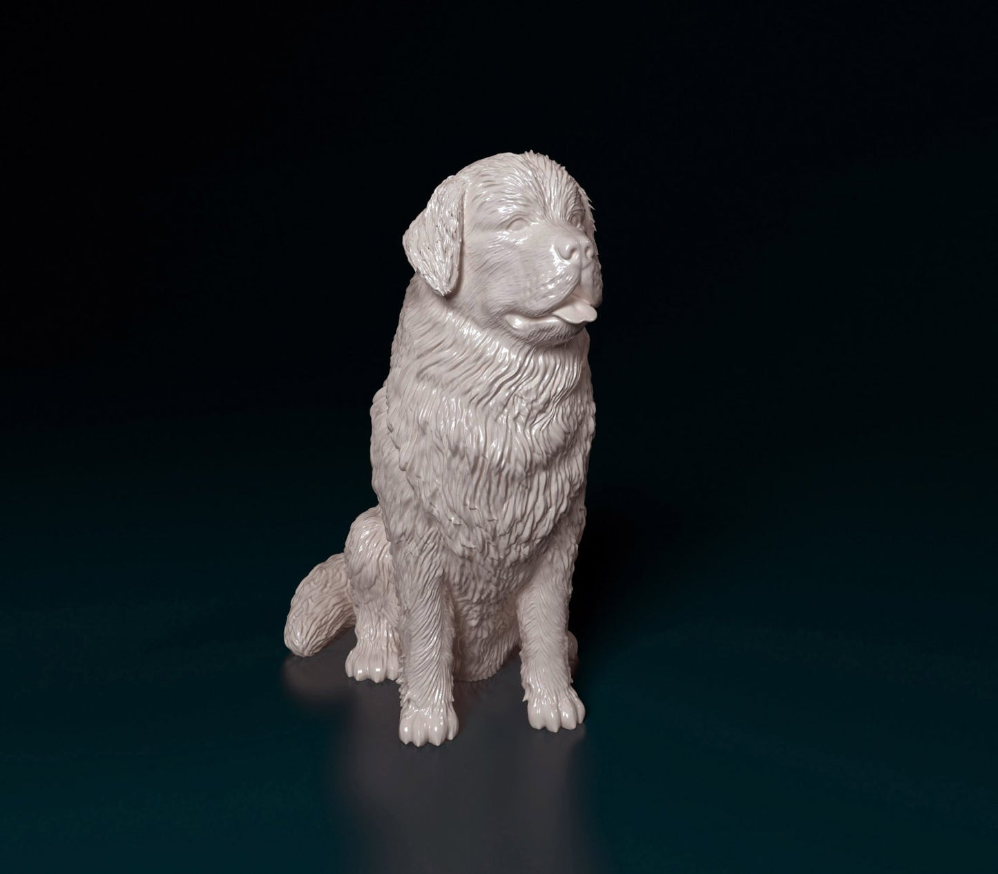 Newfoundland artist resin - white resin ready to prep / paint ALL SCALES