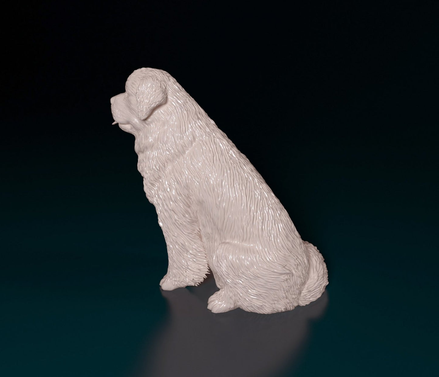 Newfoundland artist resin - white resin ready to prep / paint ALL SCALES