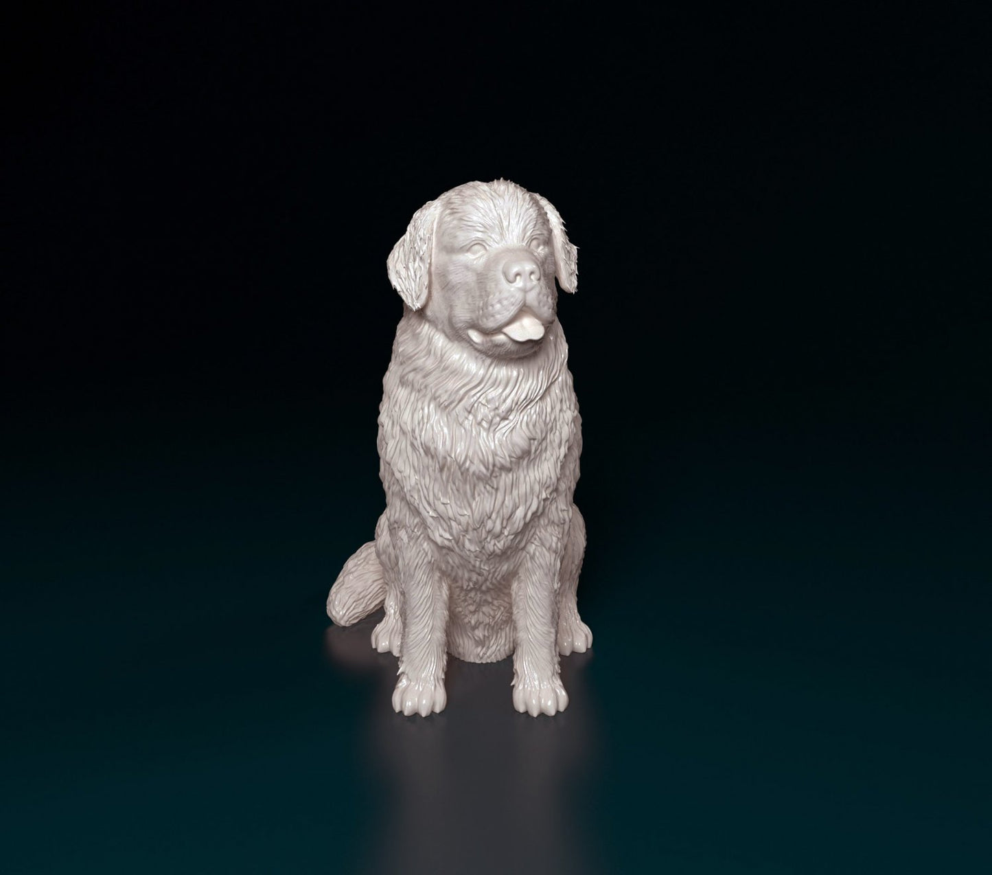 Newfoundland artist resin - white resin ready to prep / paint ALL SCALES