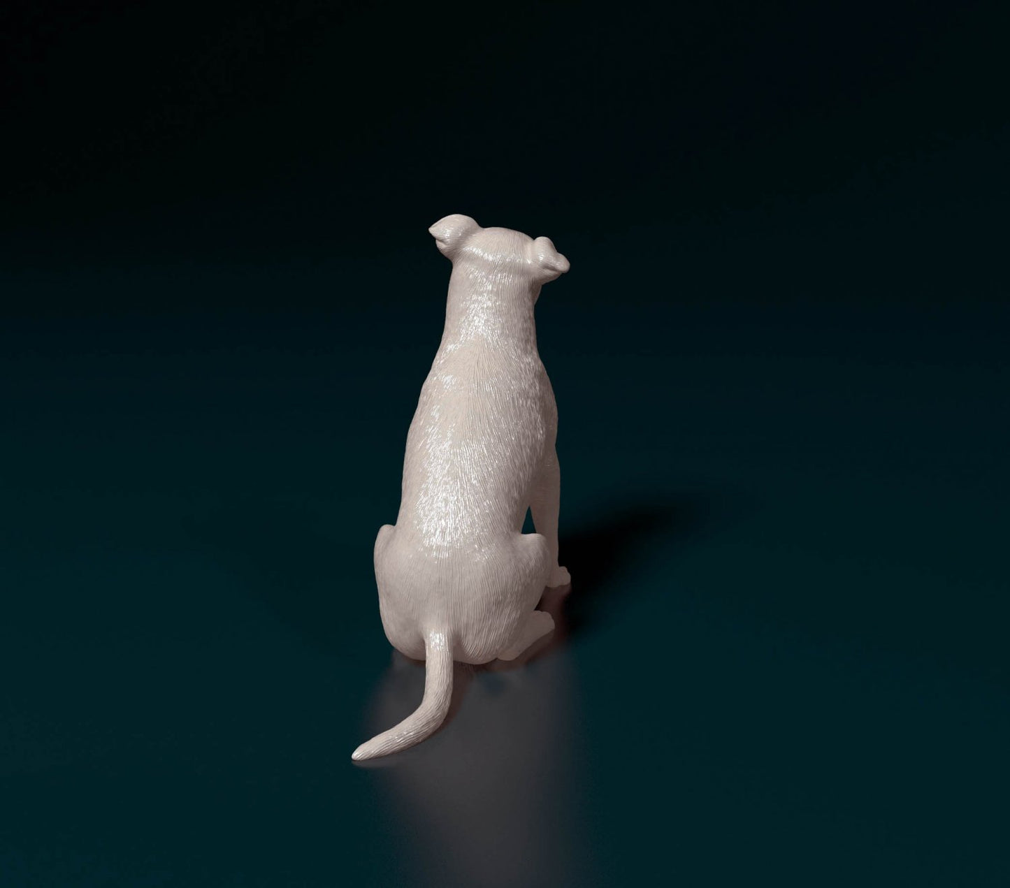 Pit bull artist resin - white resin ready to prep / paint ALL SCALES