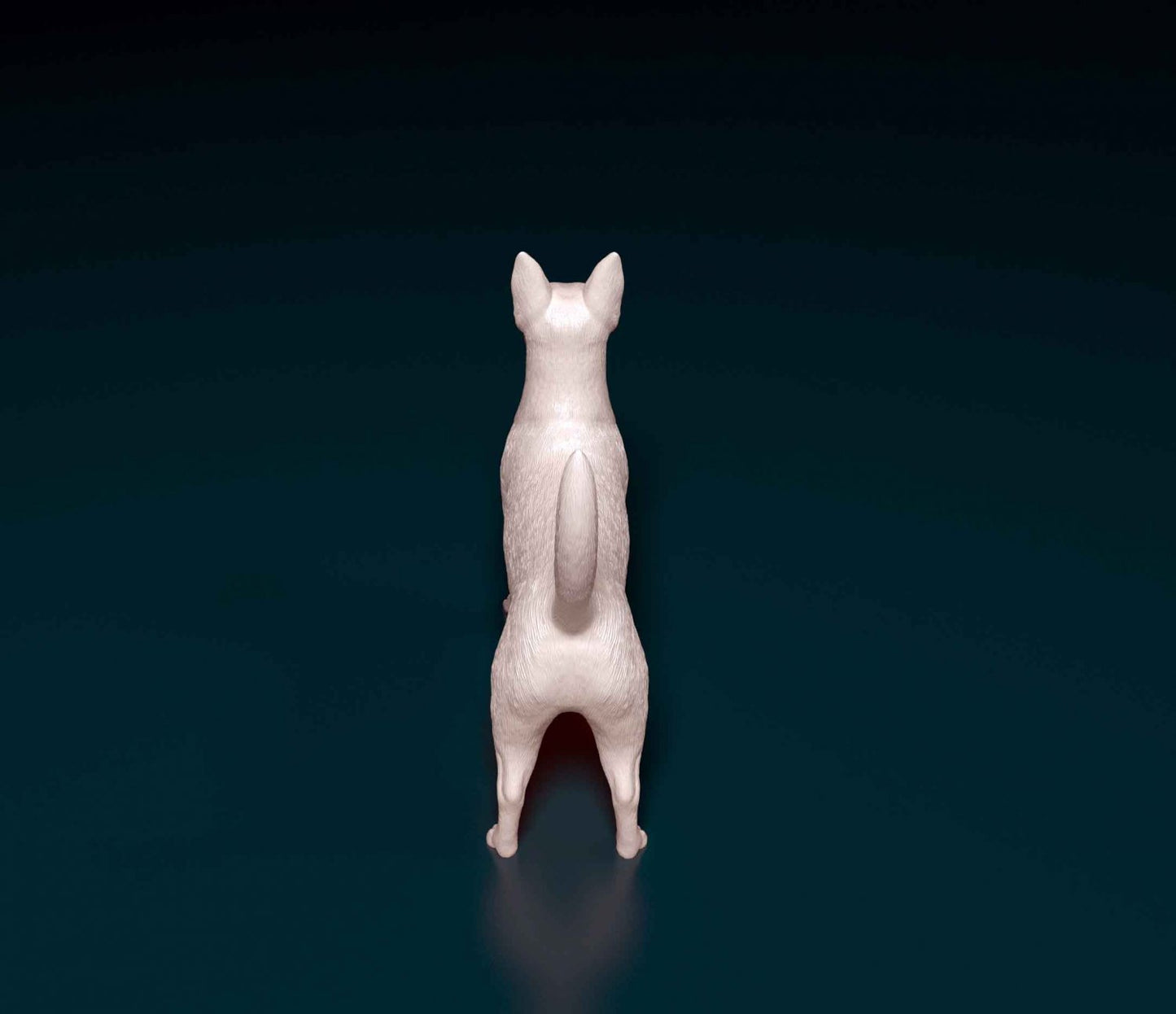 Portugese podengo artist resin - white resin ready to prep / paint ALL SCALES